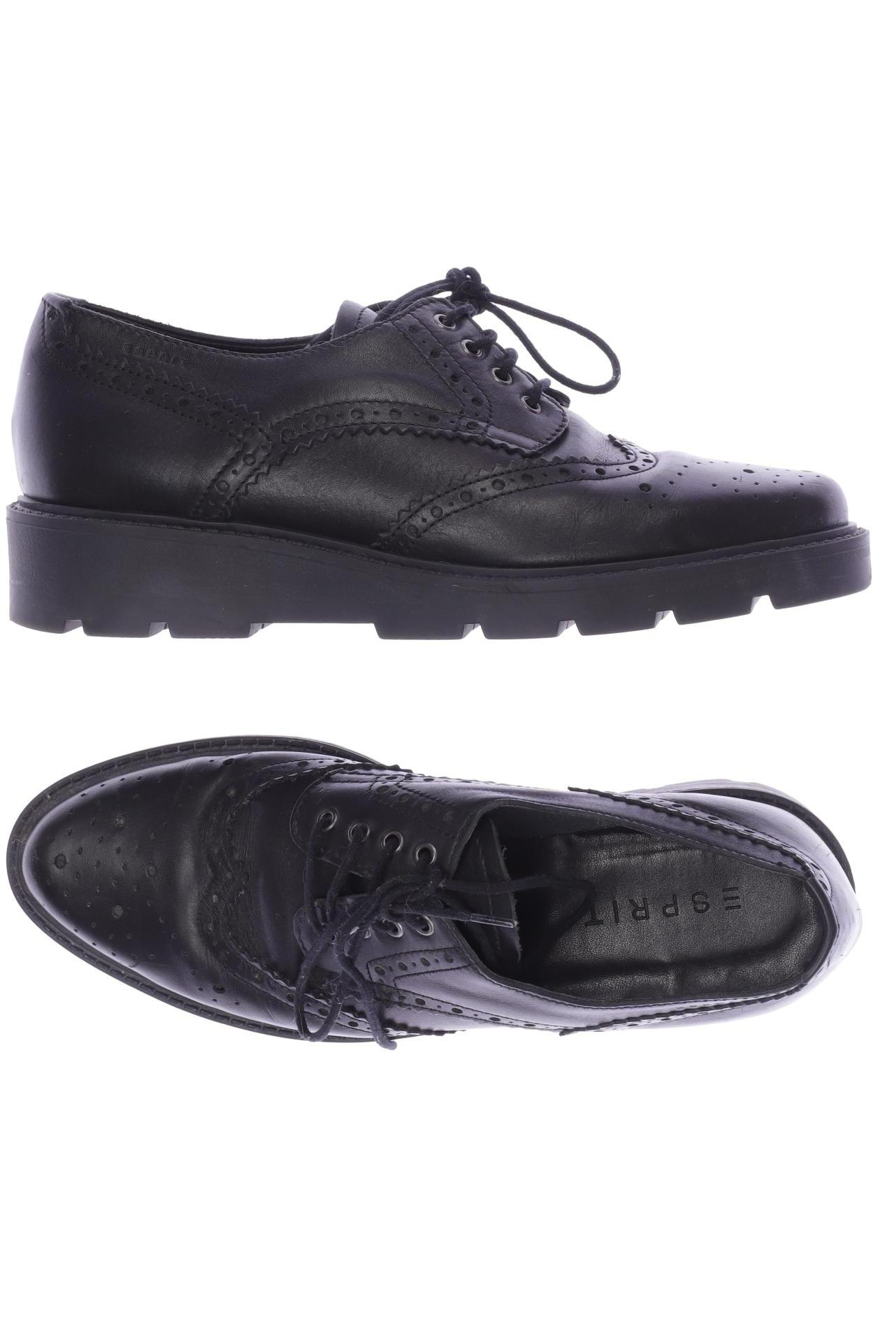 

Esprit Damen Halbschuh, schwarz, Gr. 37