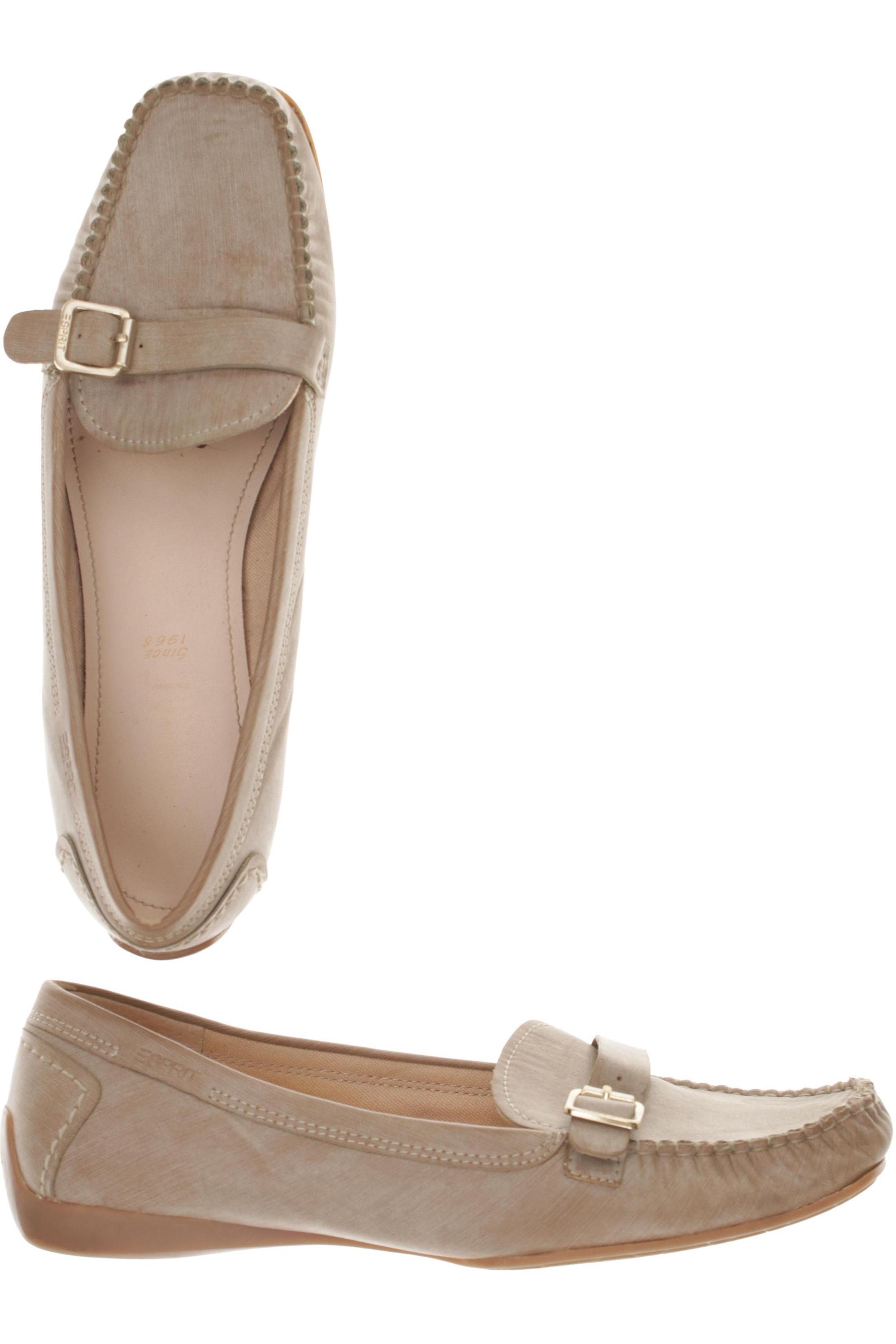

Esprit Damen Halbschuh, beige, Gr. 40