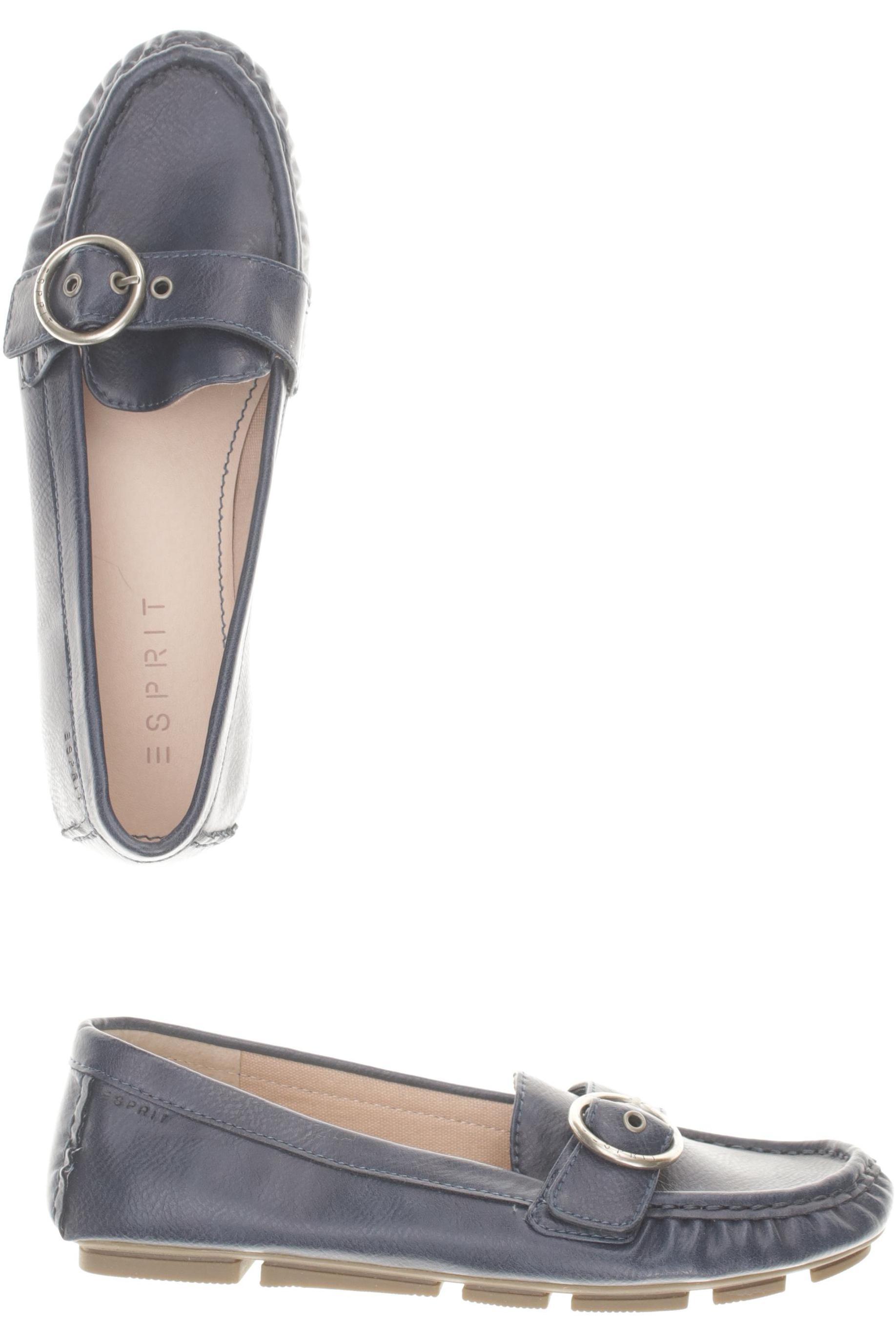 

Esprit Damen Halbschuh, blau, Gr. 36