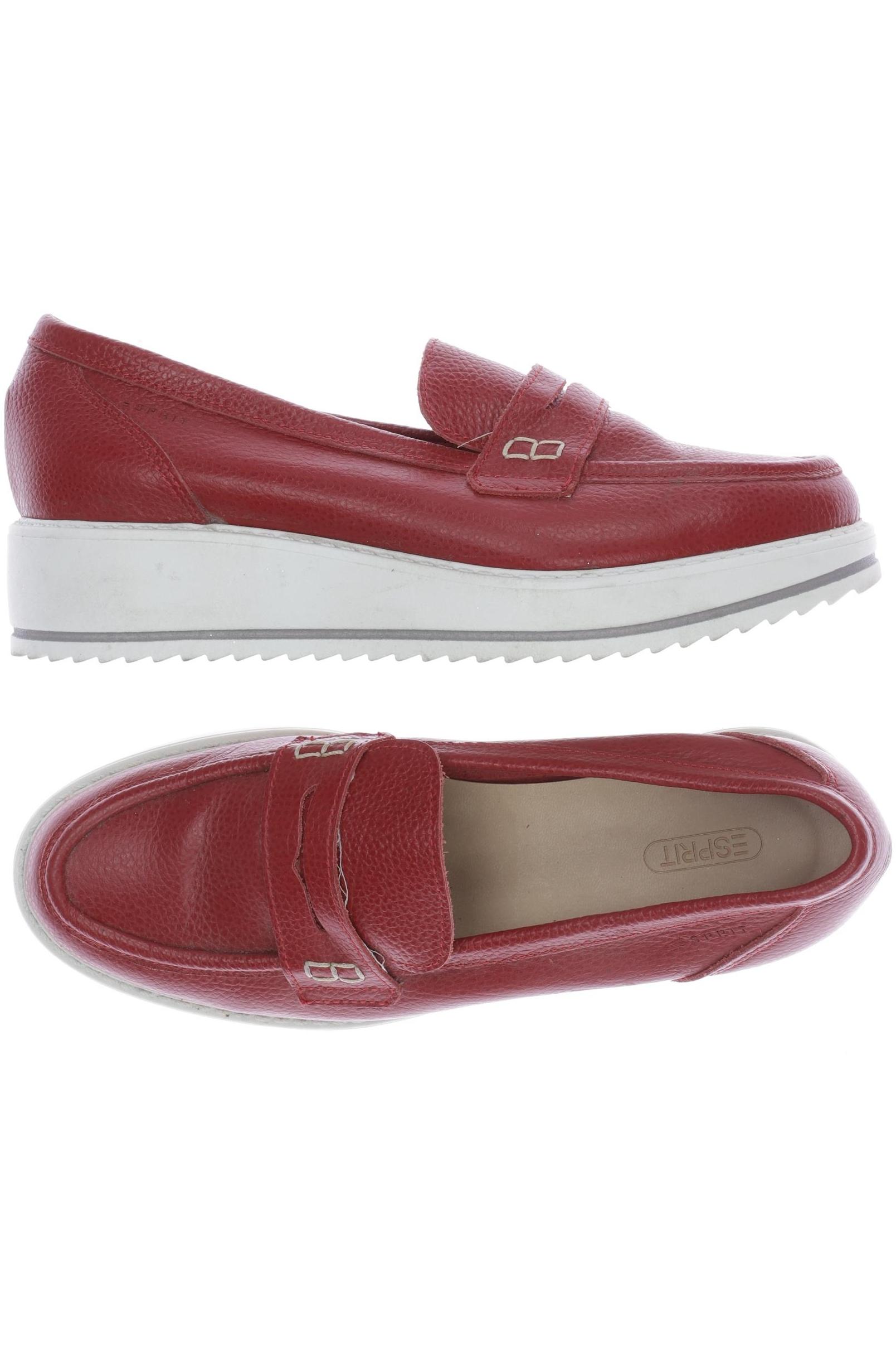 

Esprit Damen Halbschuh, rot, Gr. 38