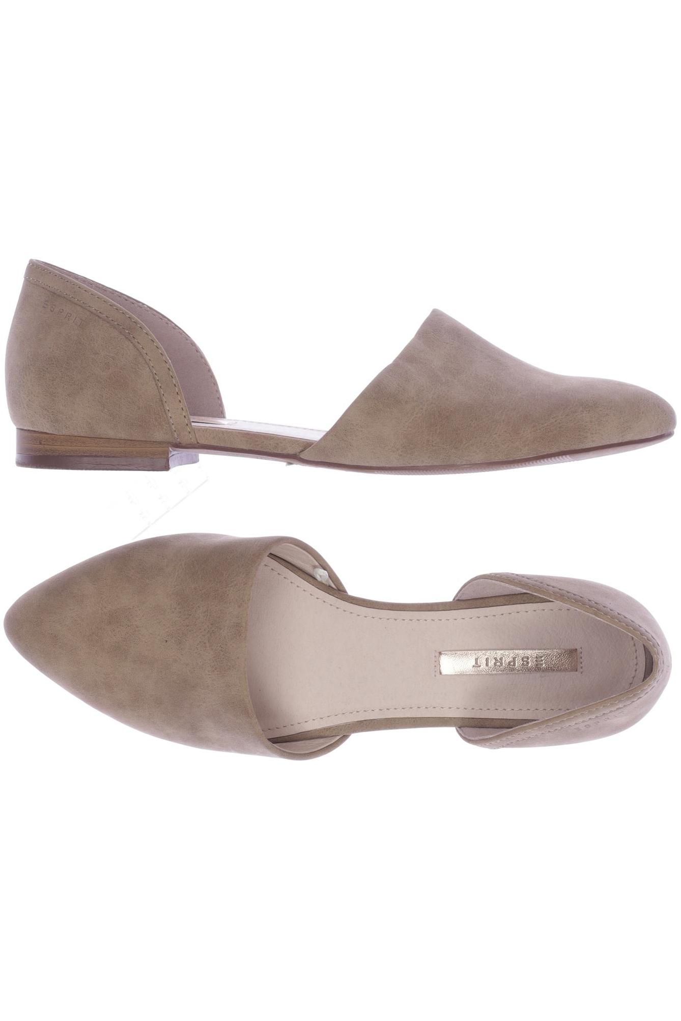 

Esprit Damen Halbschuh, beige, Gr. 36
