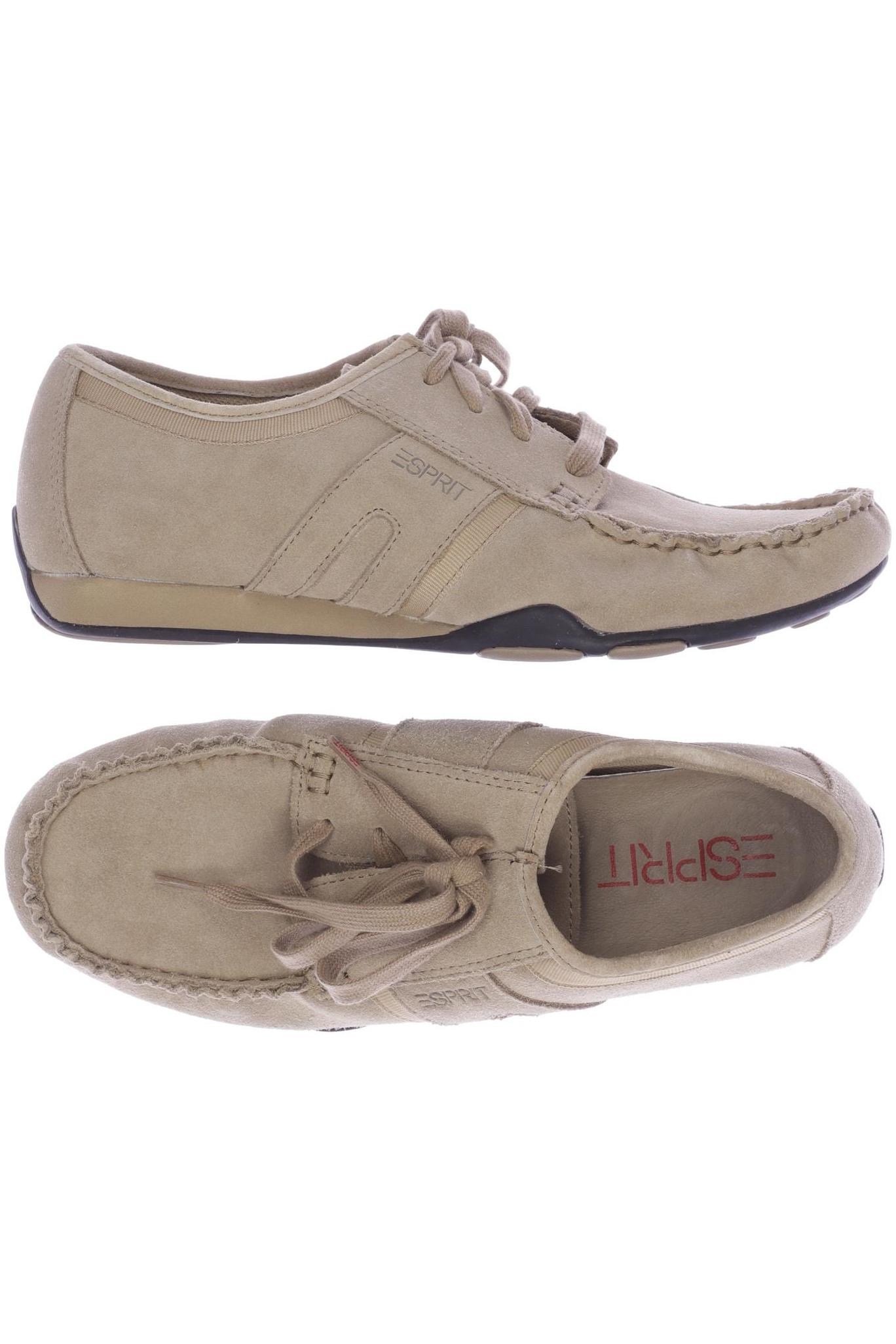 

Esprit Damen Halbschuh, beige, Gr. 40
