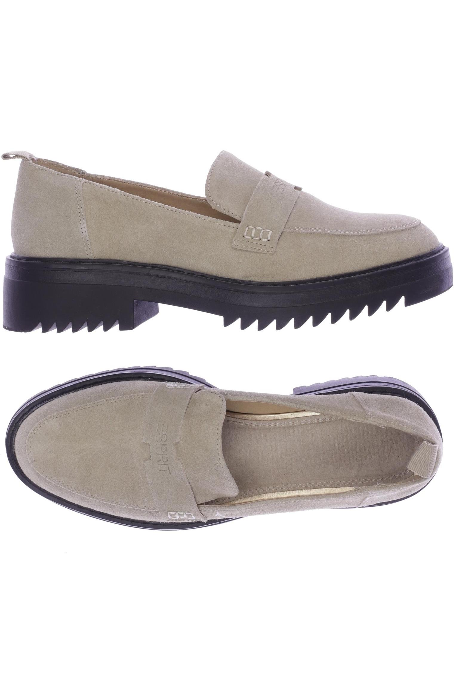 

Esprit Damen Halbschuh, beige, Gr. 39