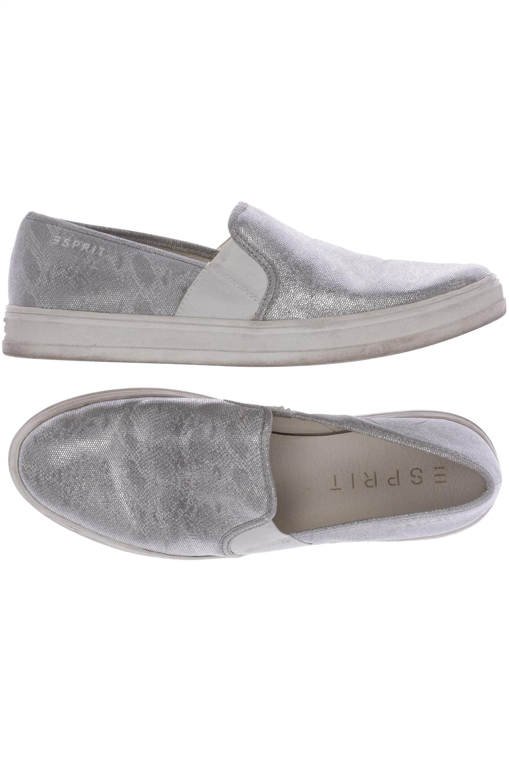 

Esprit Damen Halbschuh, silber, Gr. 40