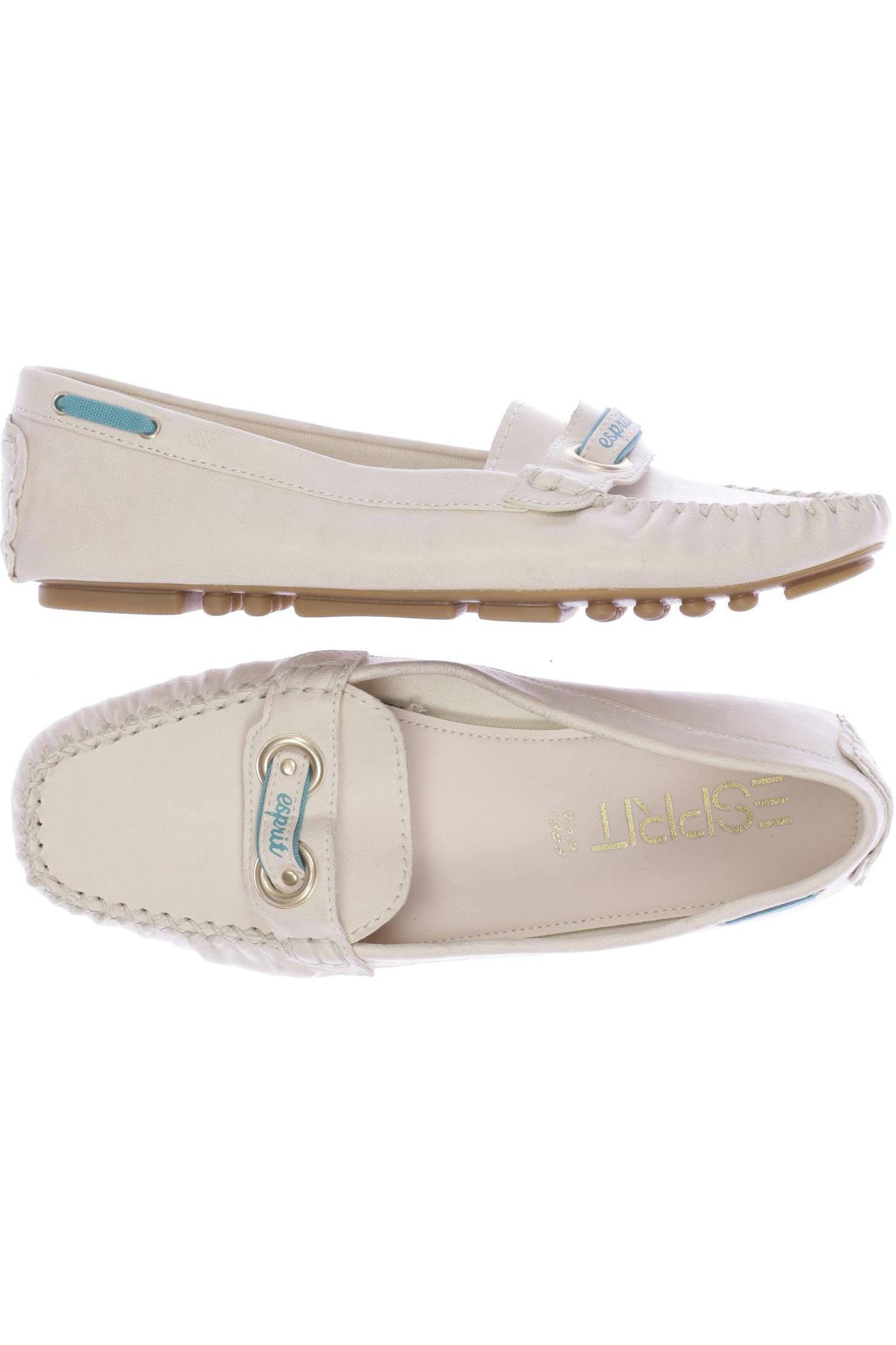 

Esprit Damen Halbschuh, cremeweiß