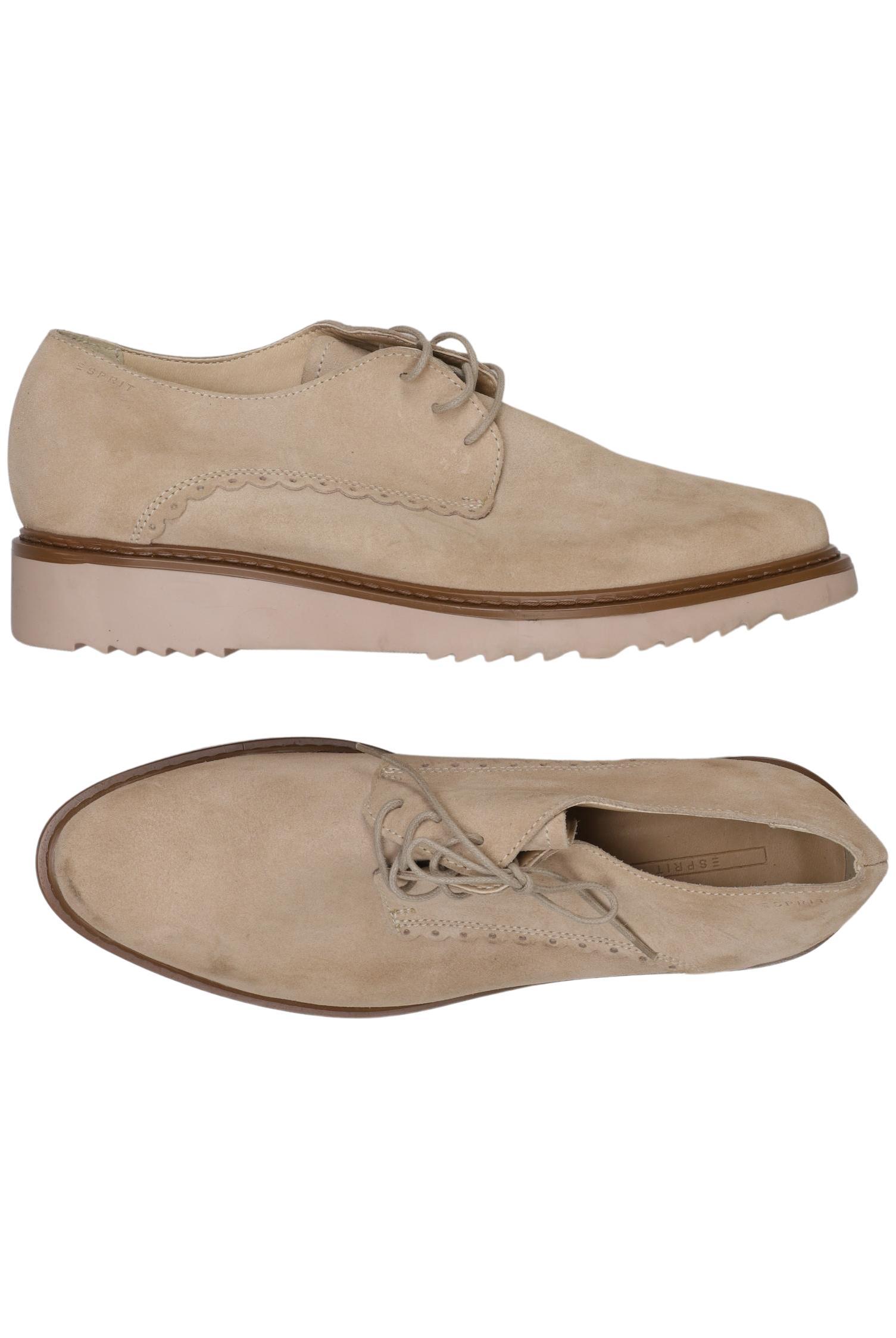 

Esprit Damen Halbschuh, beige, Gr. 42