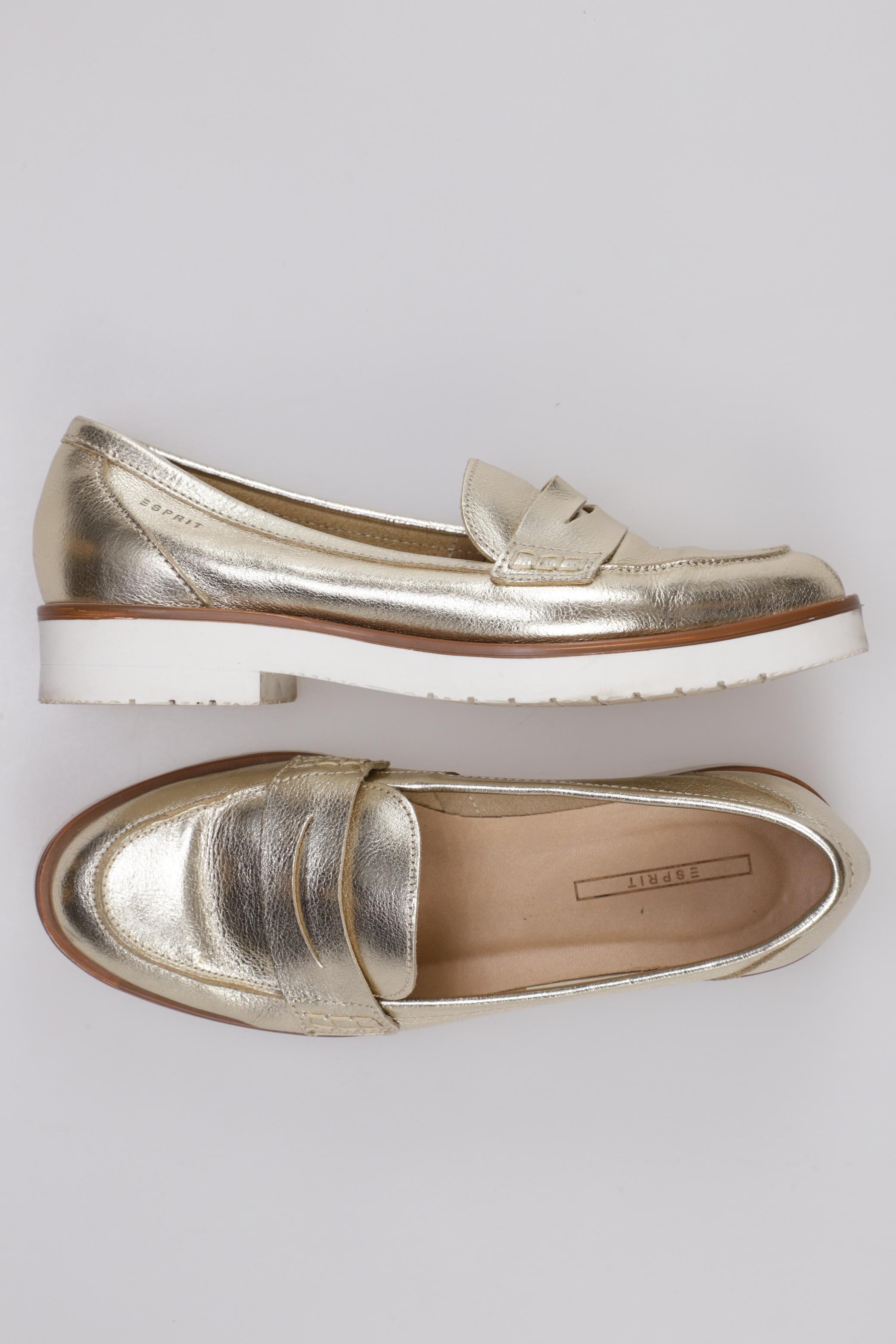 

Esprit Damen Halbschuh, gold, Gr. 37
