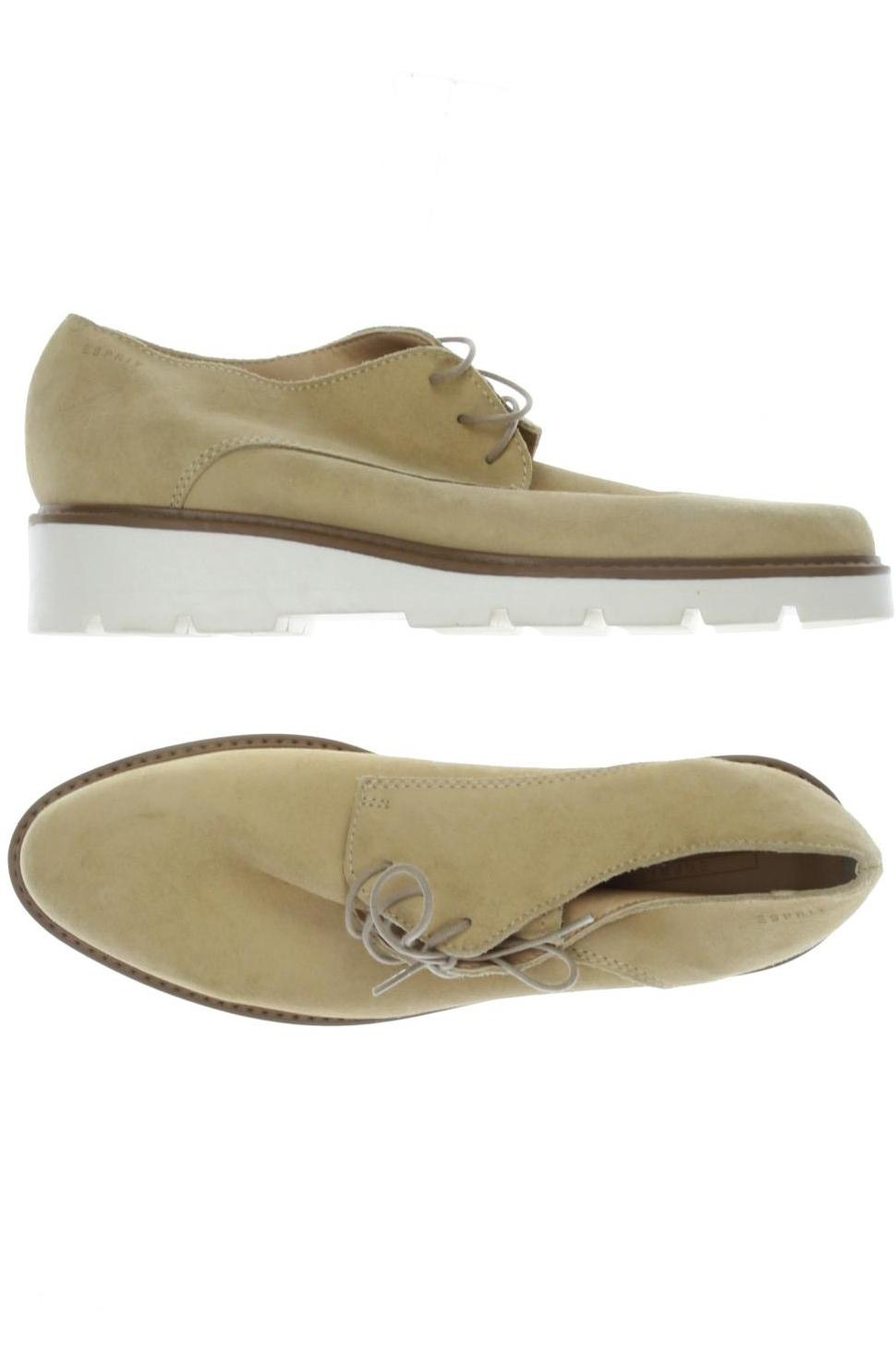 

Esprit Damen Halbschuh, beige, Gr. 40