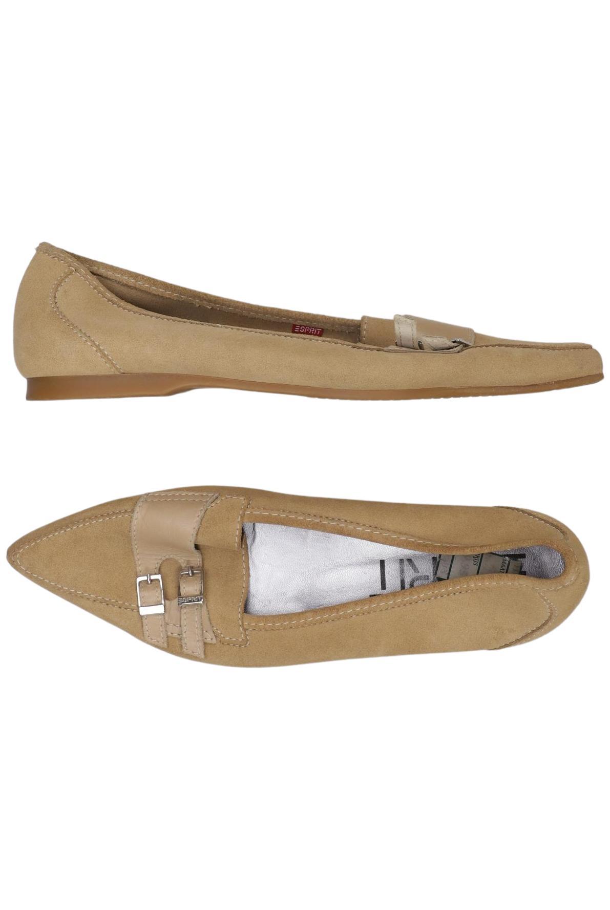 

Esprit Damen Halbschuh, beige, Gr. 40