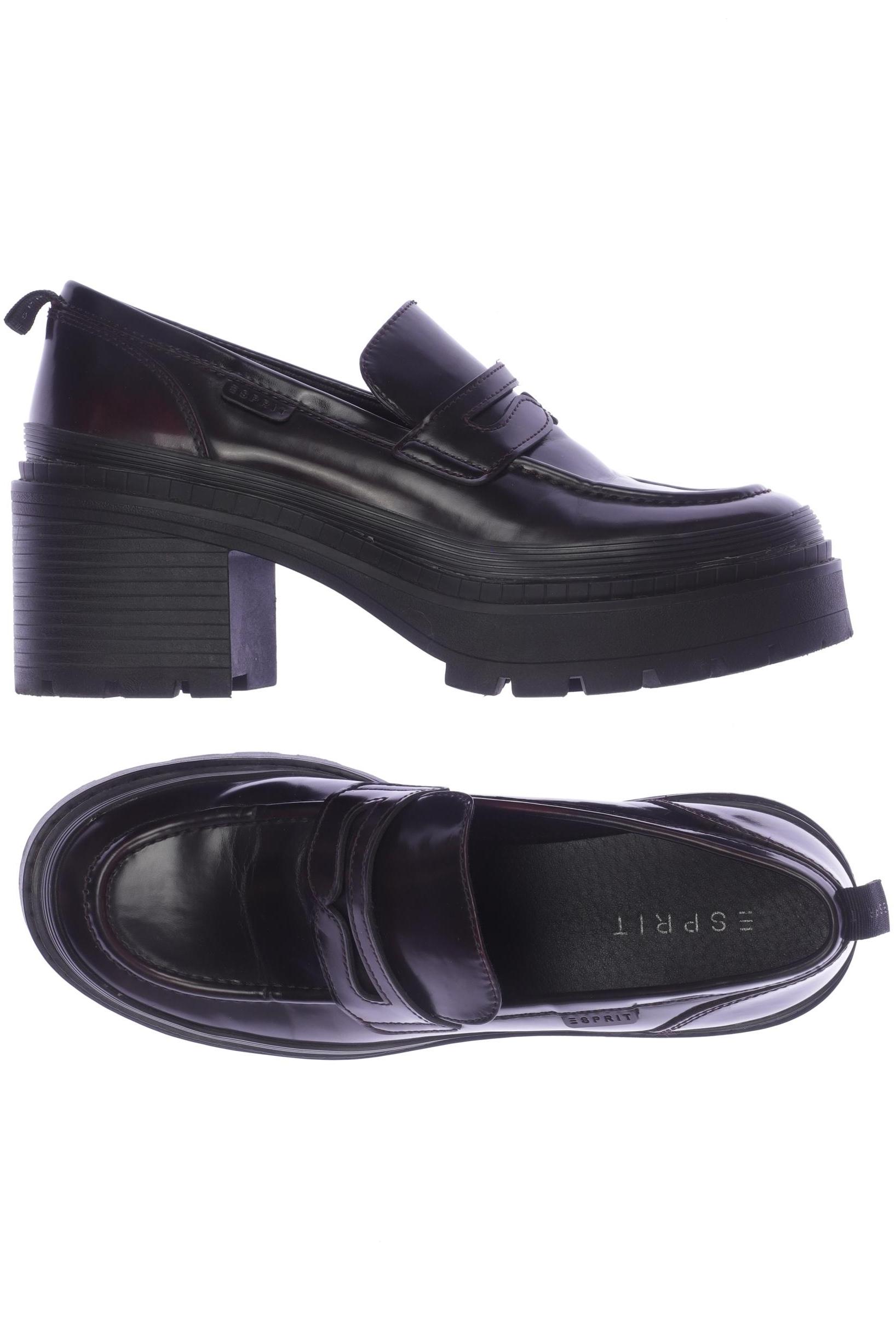 

Esprit Damen Halbschuh, bordeaux, Gr. 41