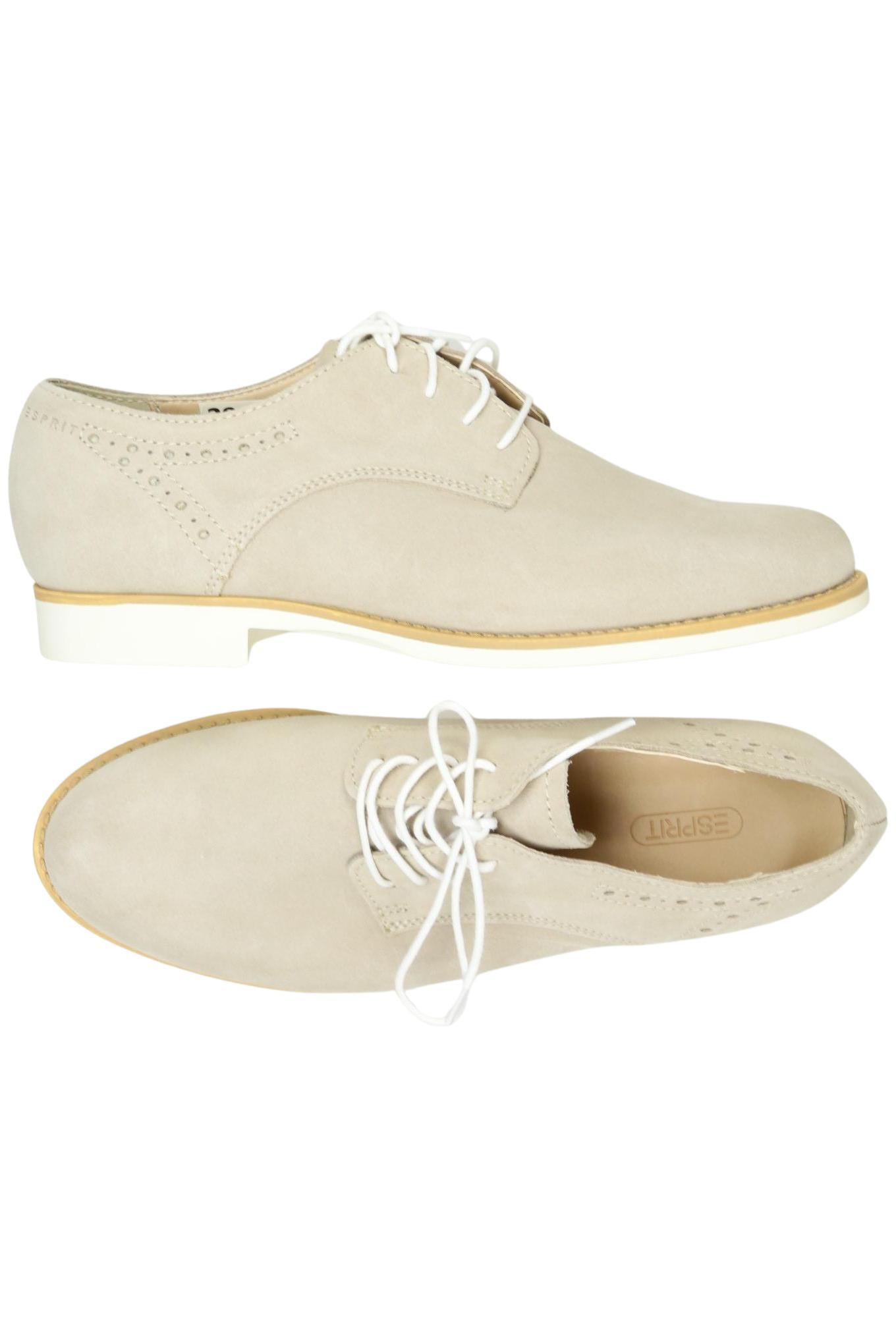 

Esprit Damen Halbschuh, beige, Gr. 38