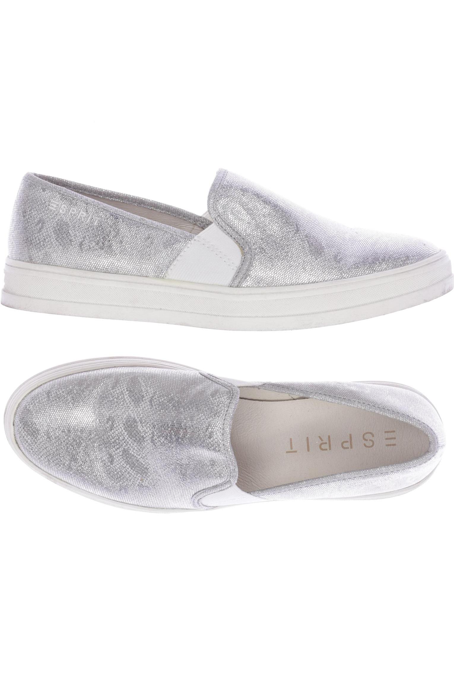 

Esprit Damen Halbschuh, silber, Gr. 38