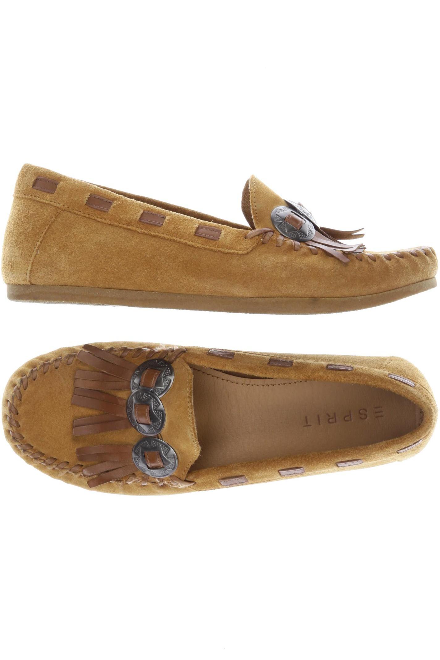 

Esprit Damen Halbschuh, beige, Gr. 38