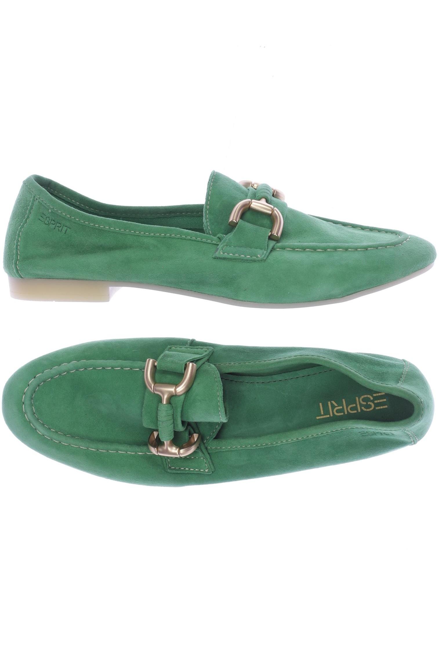 

Esprit Damen Halbschuh, grün, Gr. 39