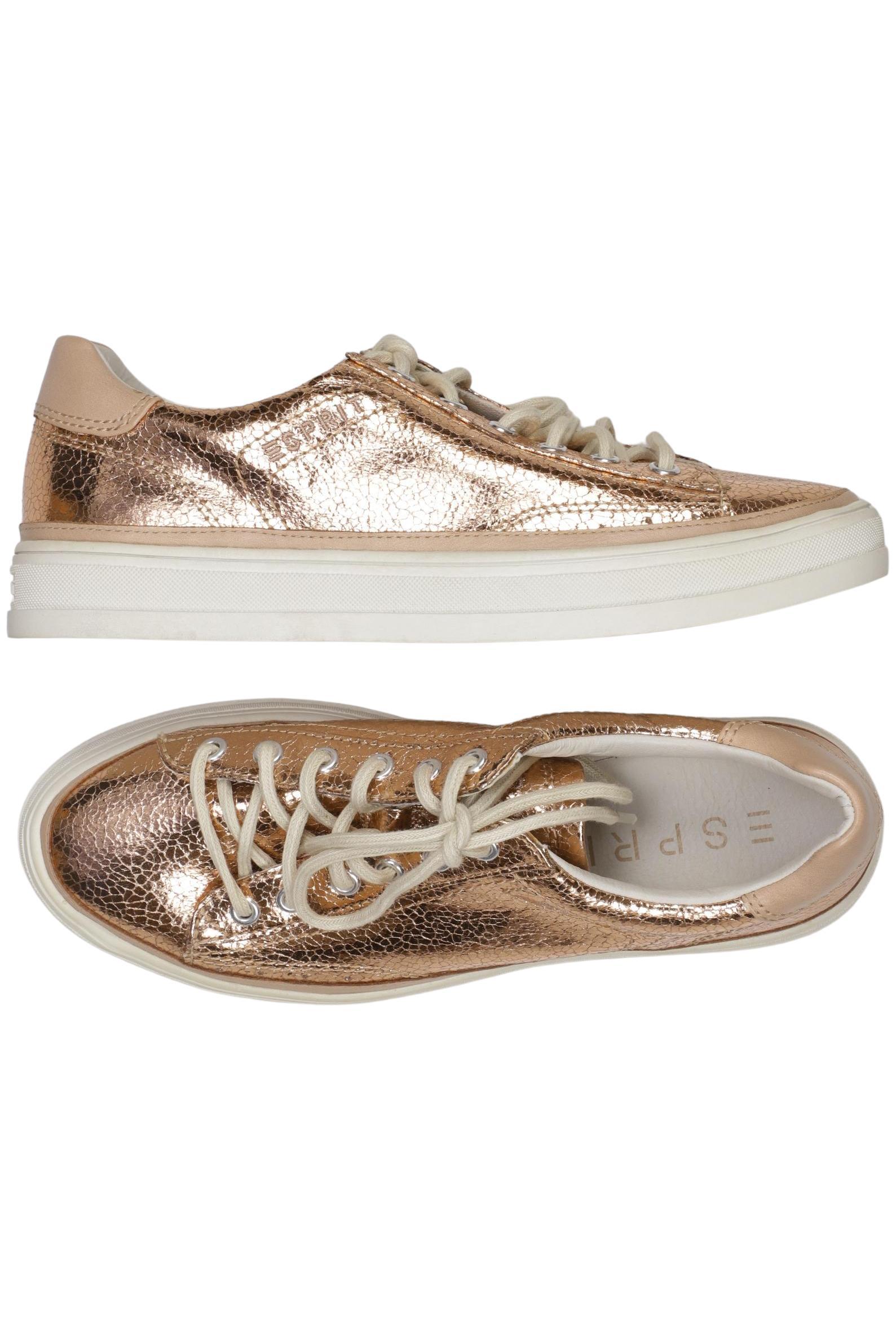 

Esprit Damen Halbschuh, gold, Gr. 36