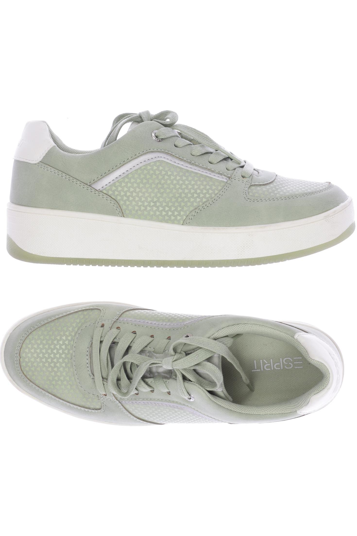 

Esprit Damen Halbschuh, hellgrün, Gr. 39