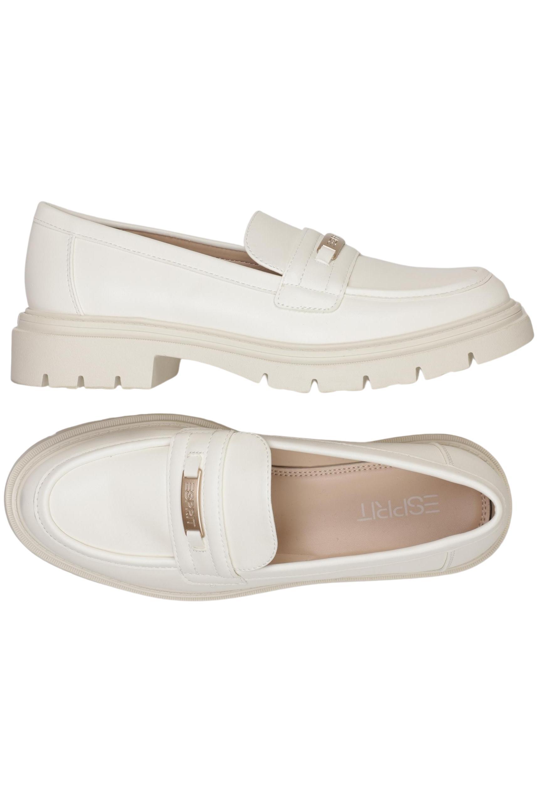 

Esprit Damen Halbschuh, weiß, Gr. 38