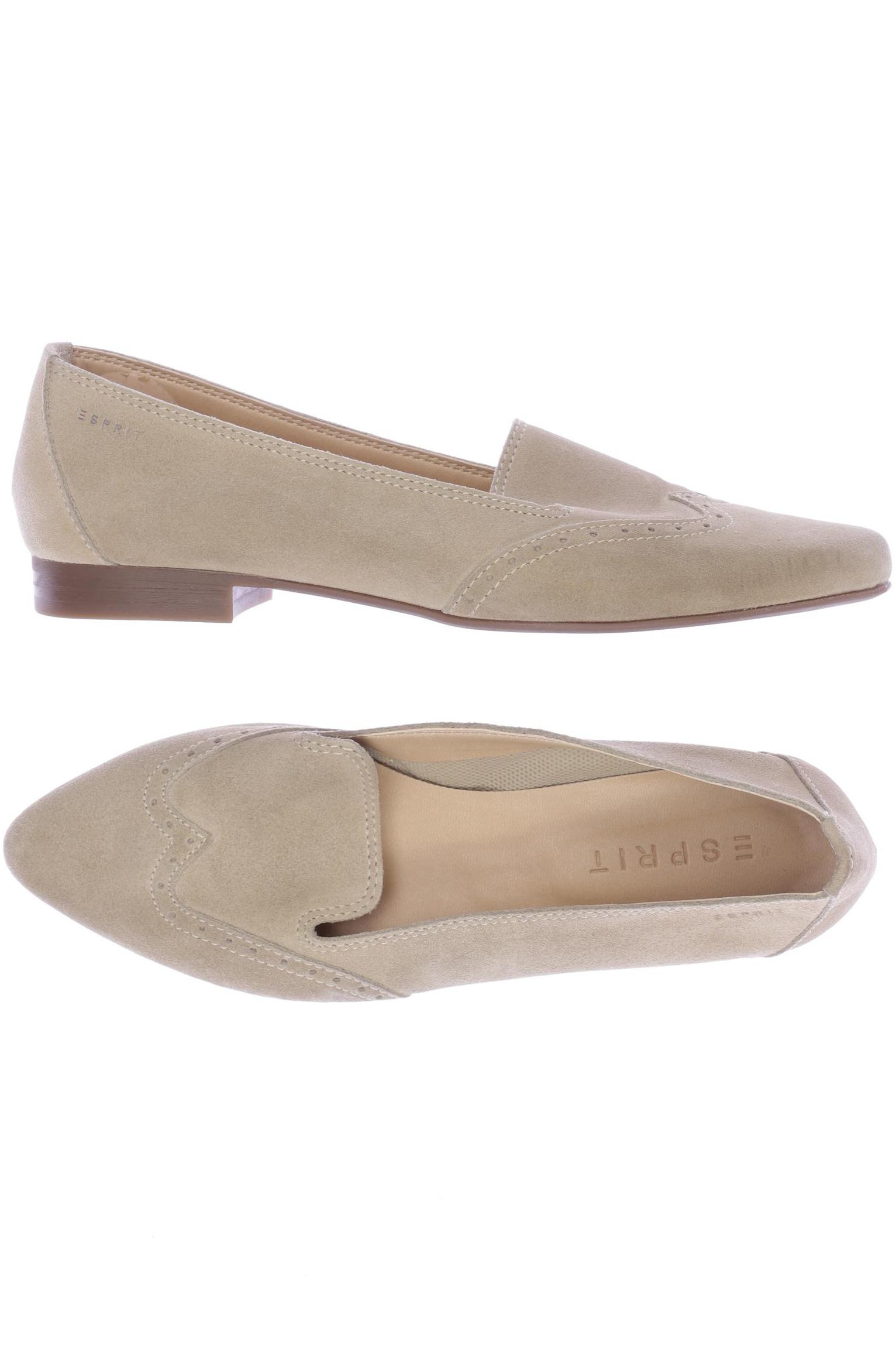 

Esprit Damen Halbschuh, beige, Gr. 37
