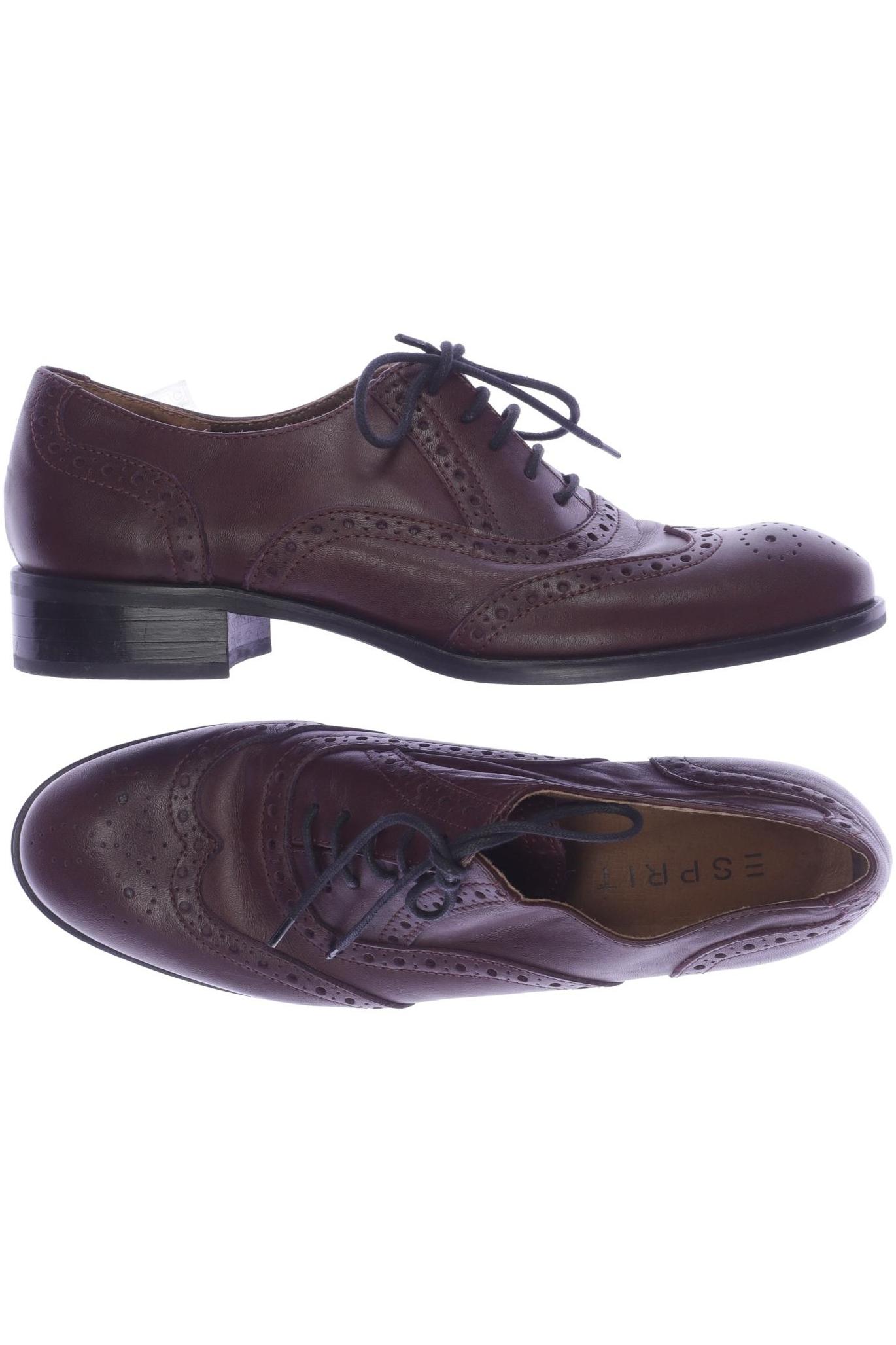 

Esprit Damen Halbschuh, bordeaux, Gr. 37