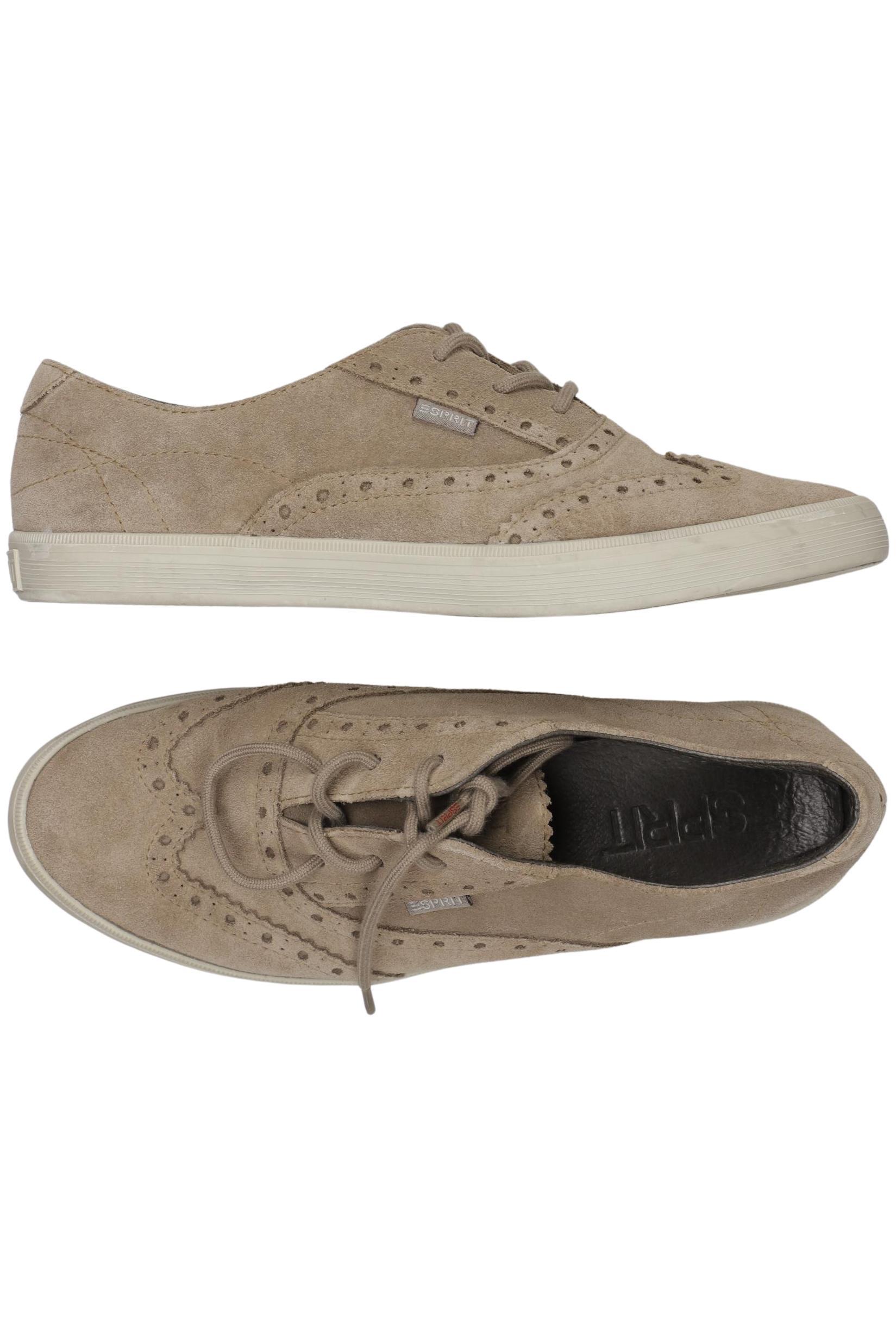 

Esprit Damen Halbschuh, beige, Gr. 38