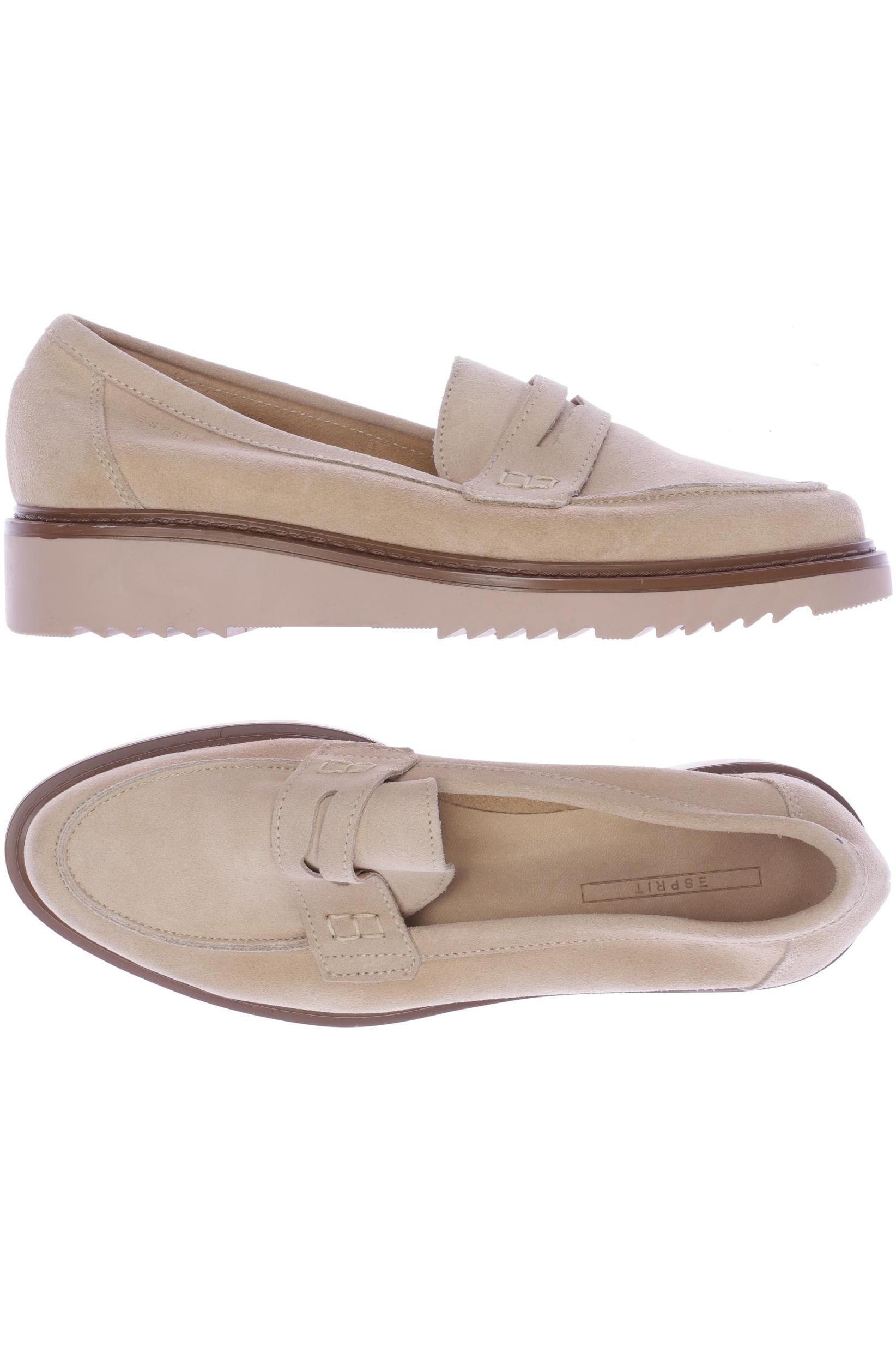 

Esprit Damen Halbschuh, beige, Gr. 38