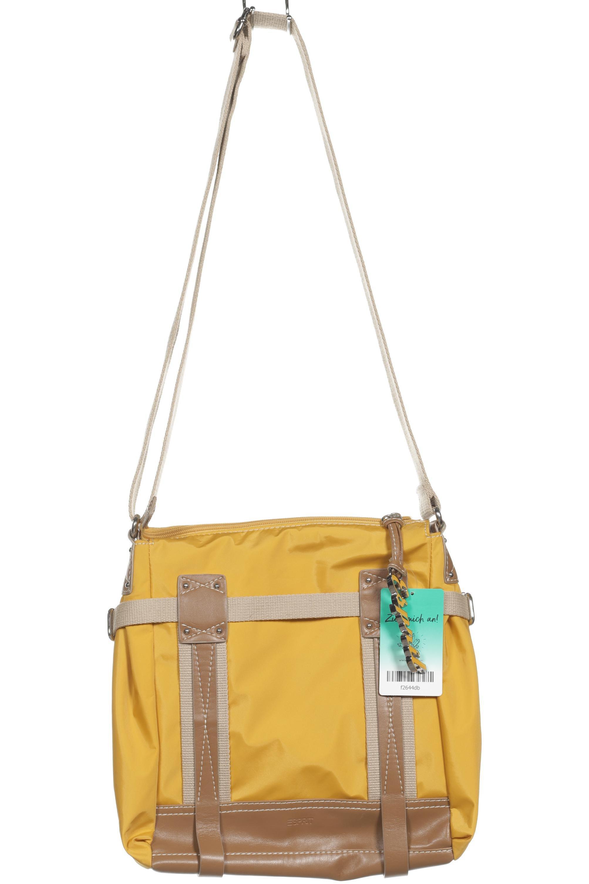 

Esprit Damen Handtasche, gelb, Gr.