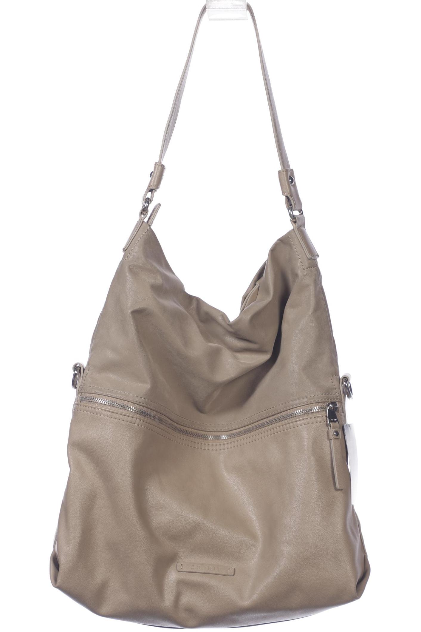 

Esprit Damen Handtasche, beige, Gr.