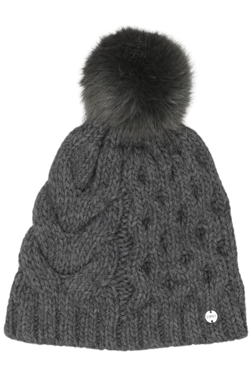 

Esprit Damen Hut/Mütze, grau, Gr. uni
