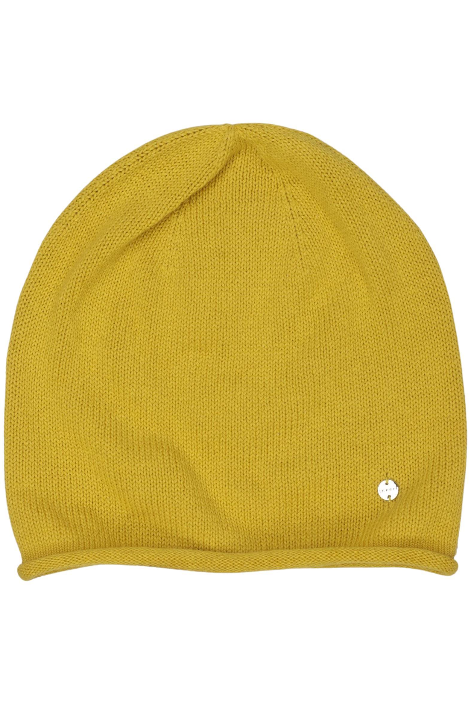 

Esprit Damen Hut/Mütze, gelb, Gr. uni