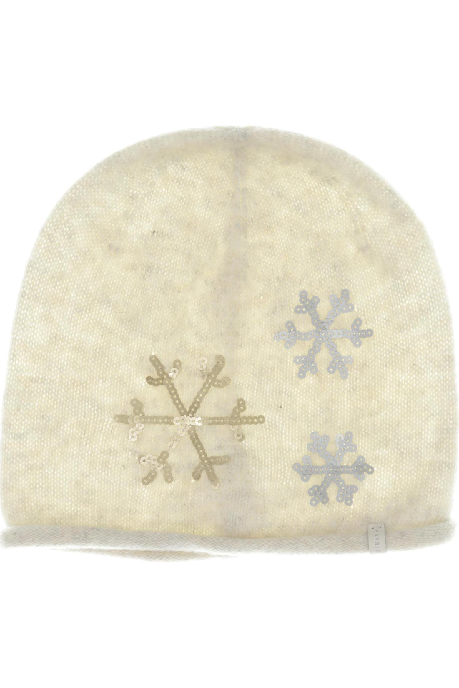 

Esprit Damen Hut/Mütze, cremeweiß