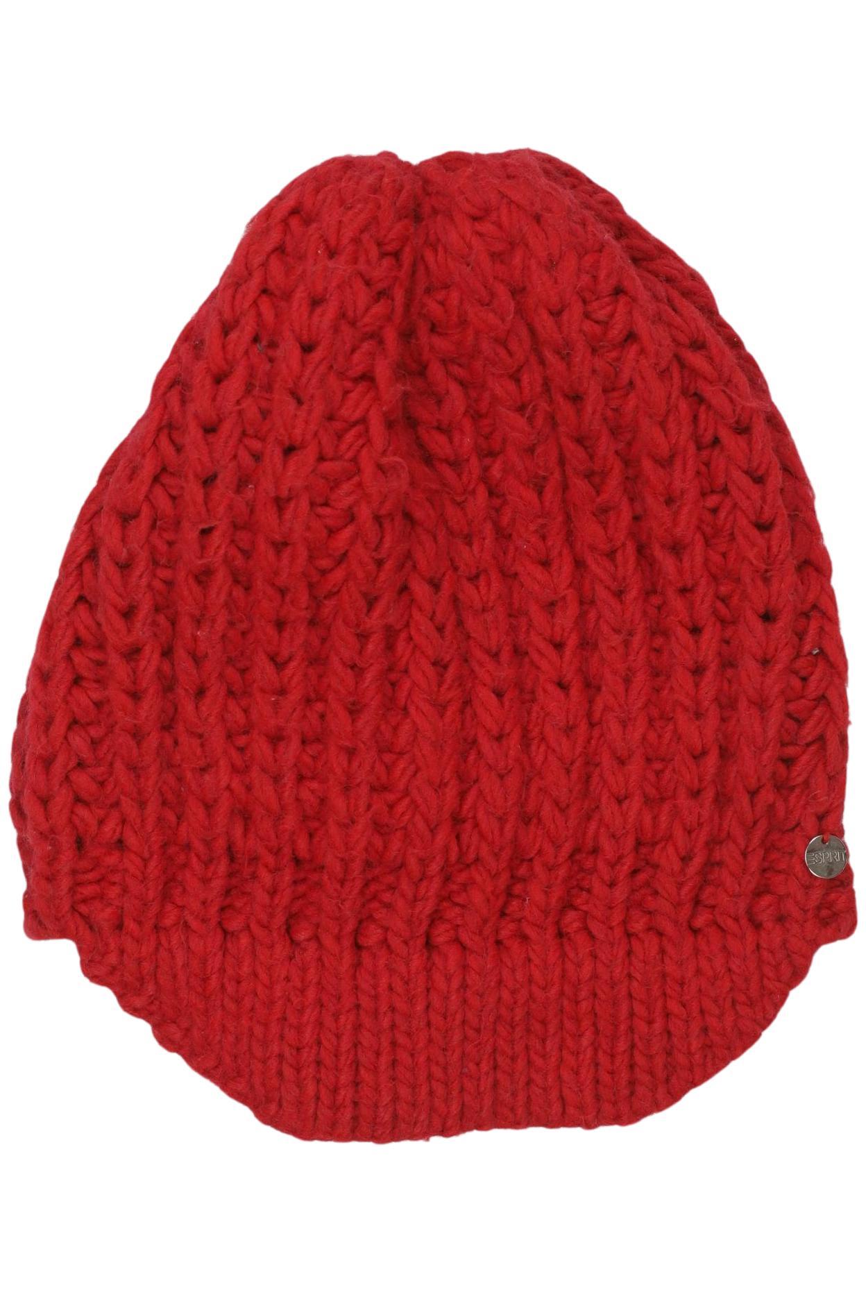 

Esprit Damen Hut/Mütze, rot, Gr. uni