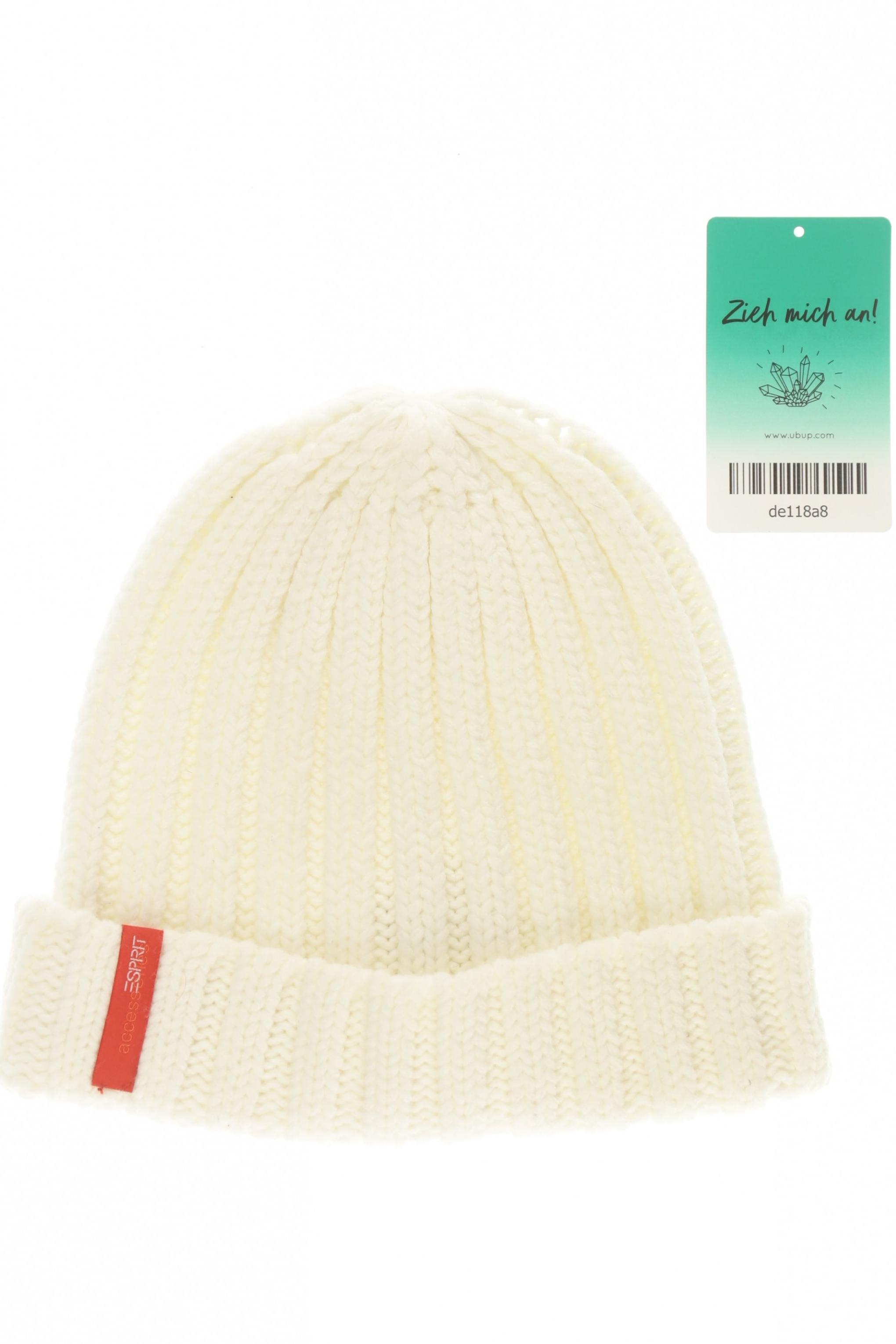 

Esprit Damen Hut/Mütze, weiß, Gr. uni