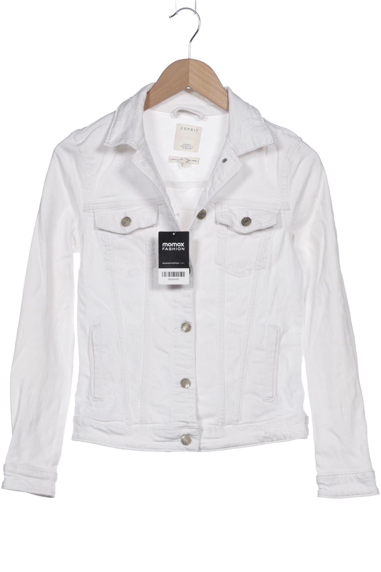 

Esprit Damen Jacke, weiß, Gr. 34
