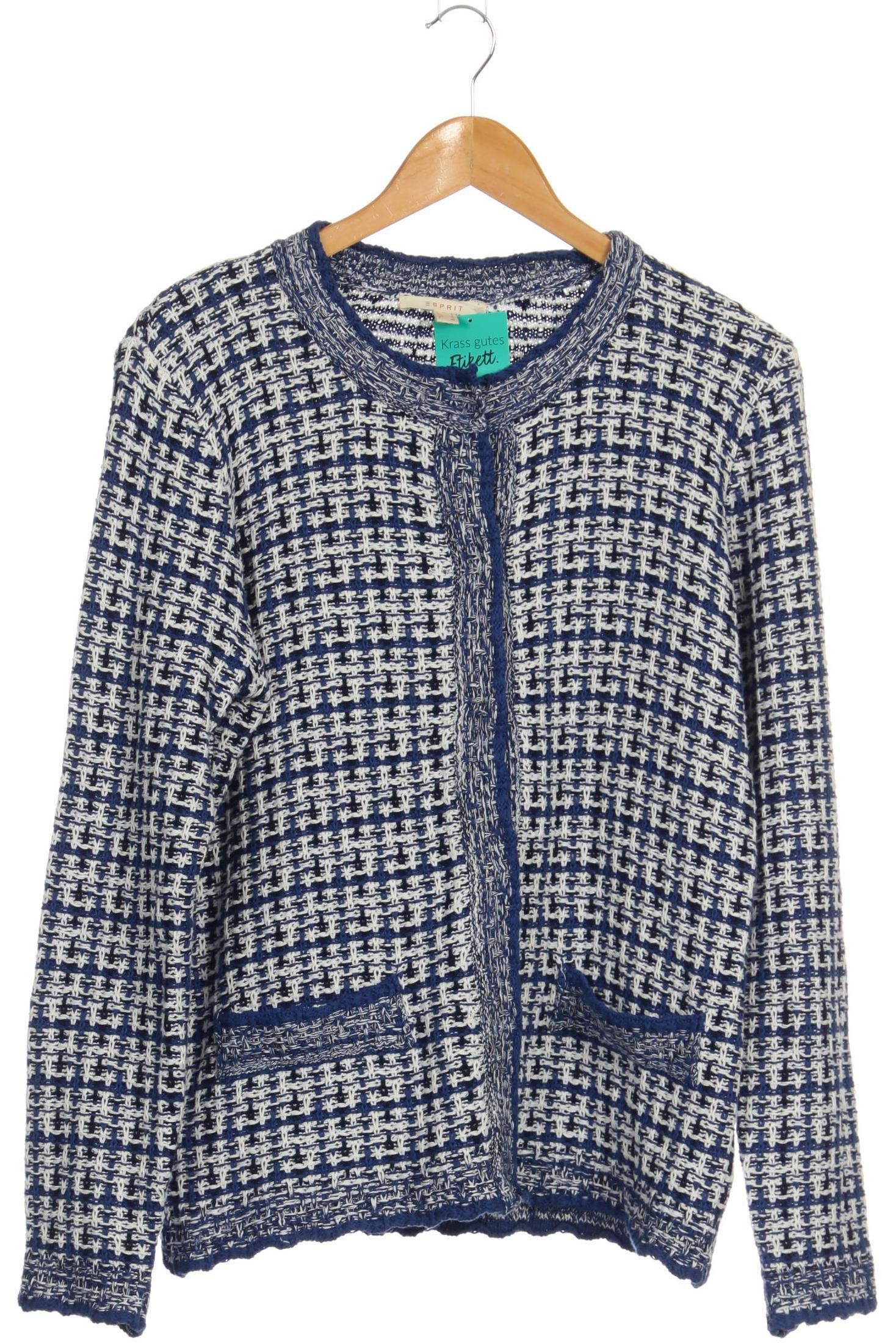

Esprit Damen Strickjacke, blau, Gr.
