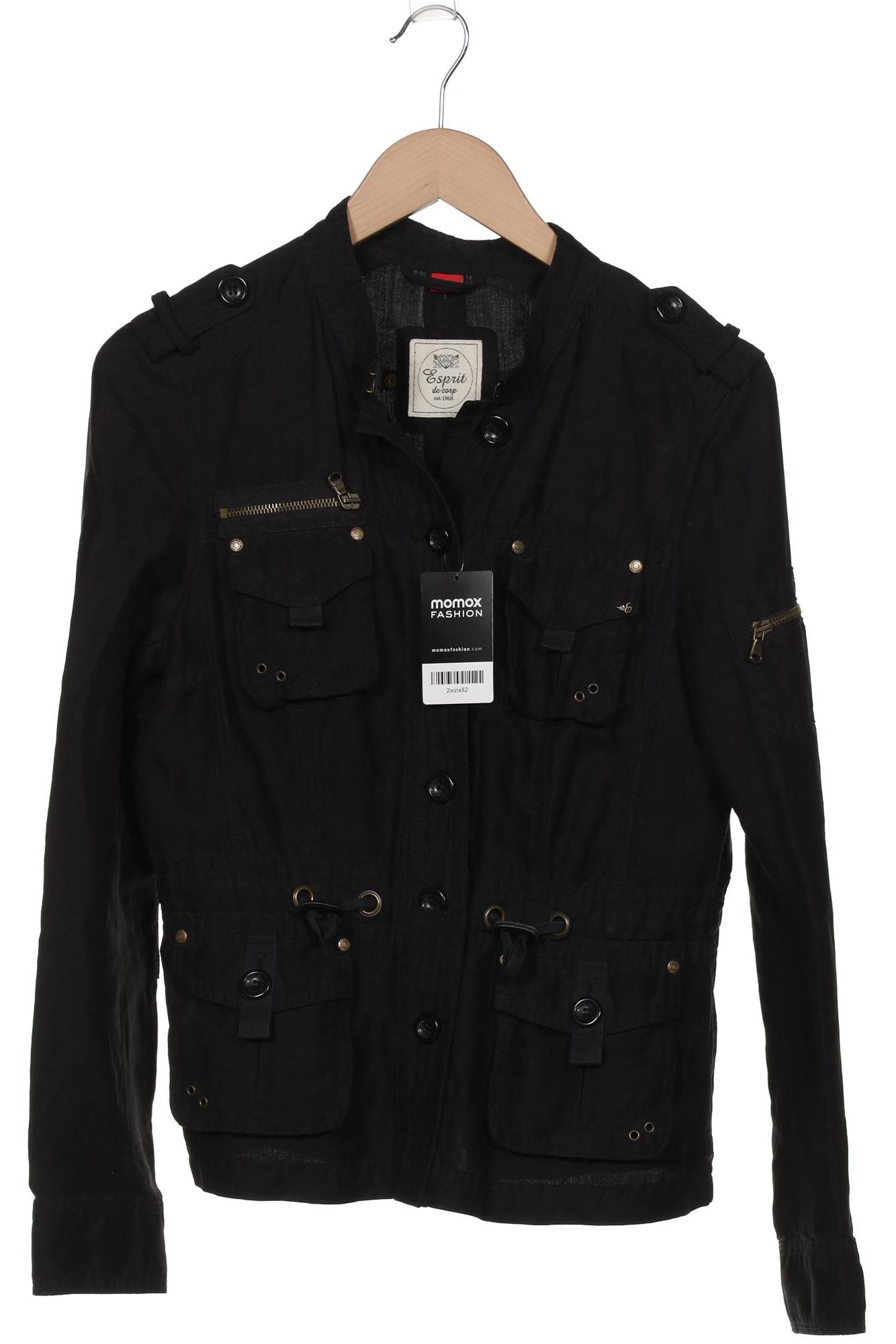 

Esprit Damen Jacke, schwarz, Gr. 38