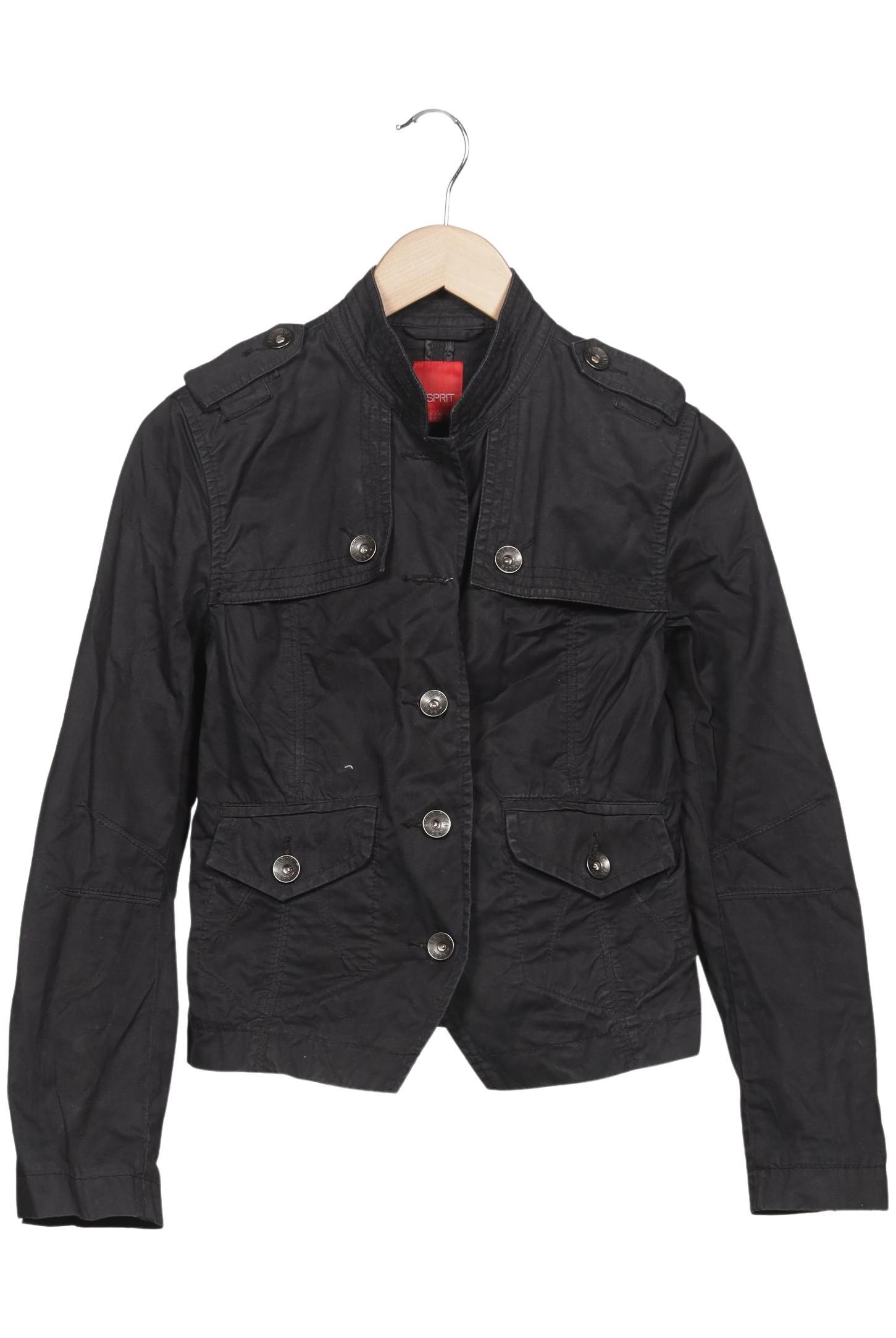 

Esprit Damen Jacke, schwarz, Gr. 34