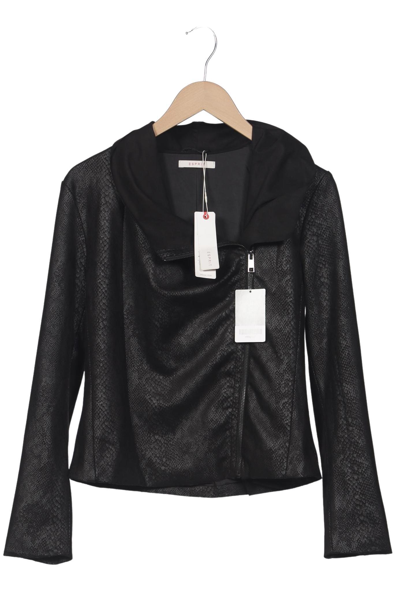 

Esprit Damen Jacke, schwarz, Gr. 38