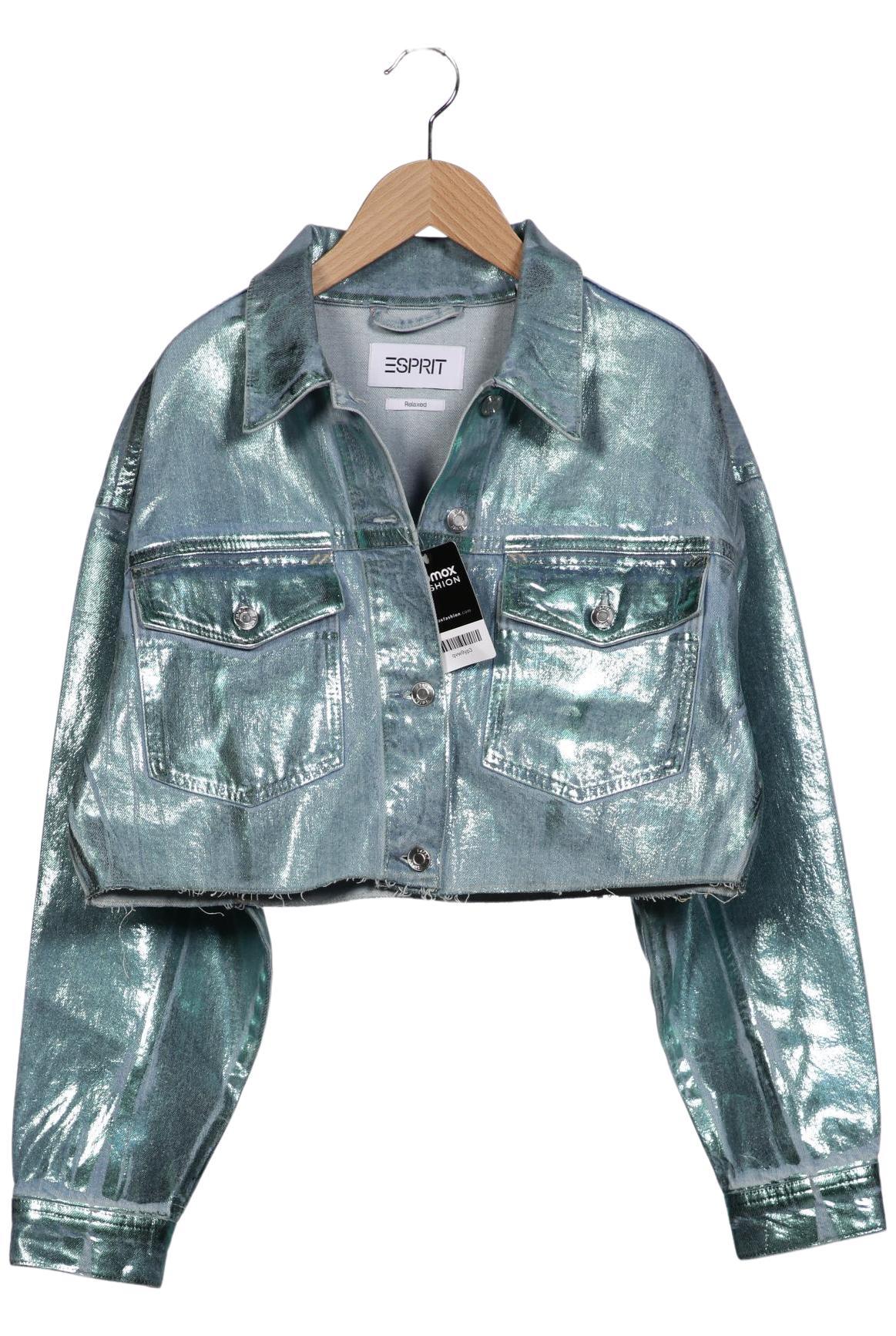 

Esprit Damen Jacke, silber, Gr. 38