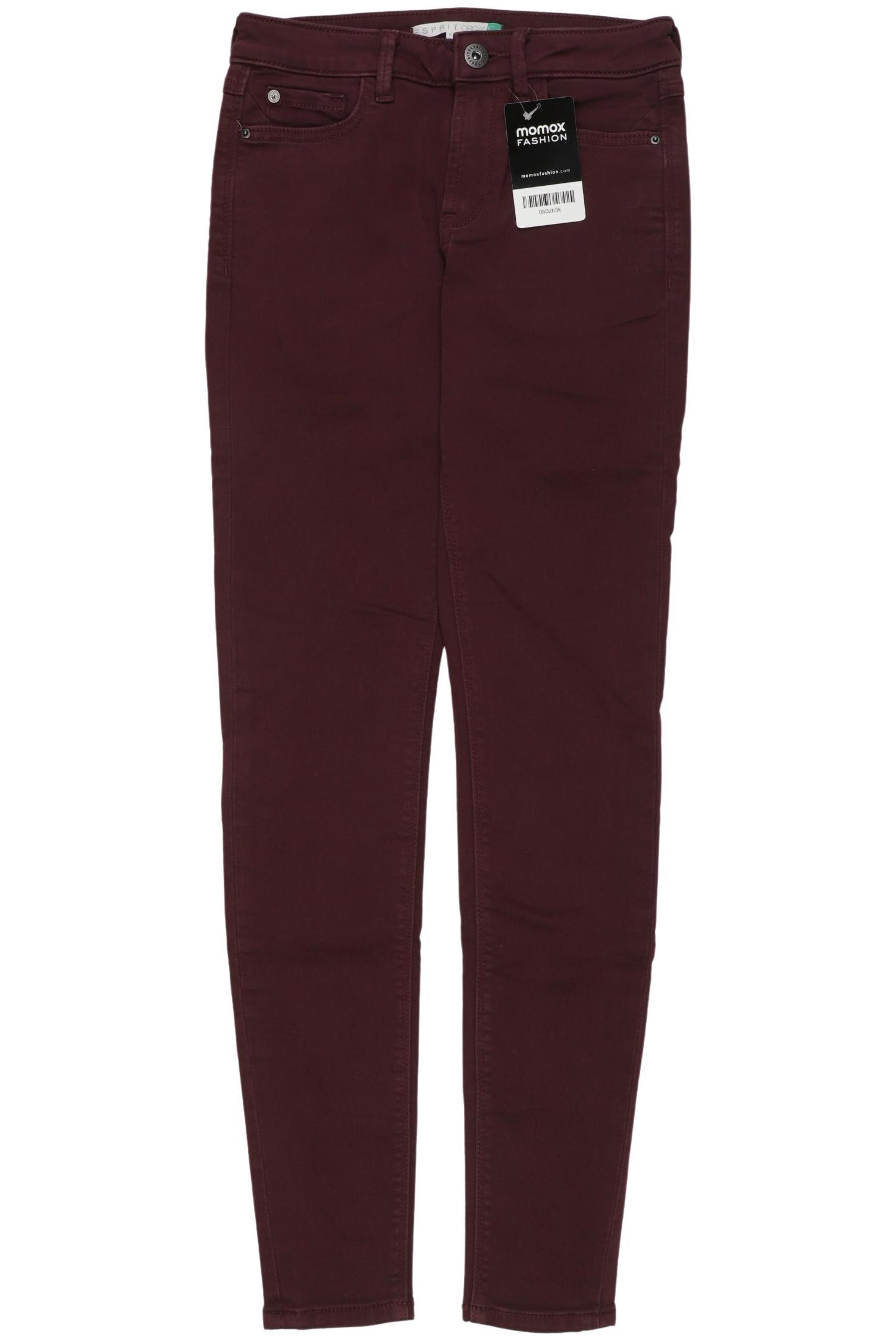 

Esprit Damen Jeans, bordeaux, Gr. 32