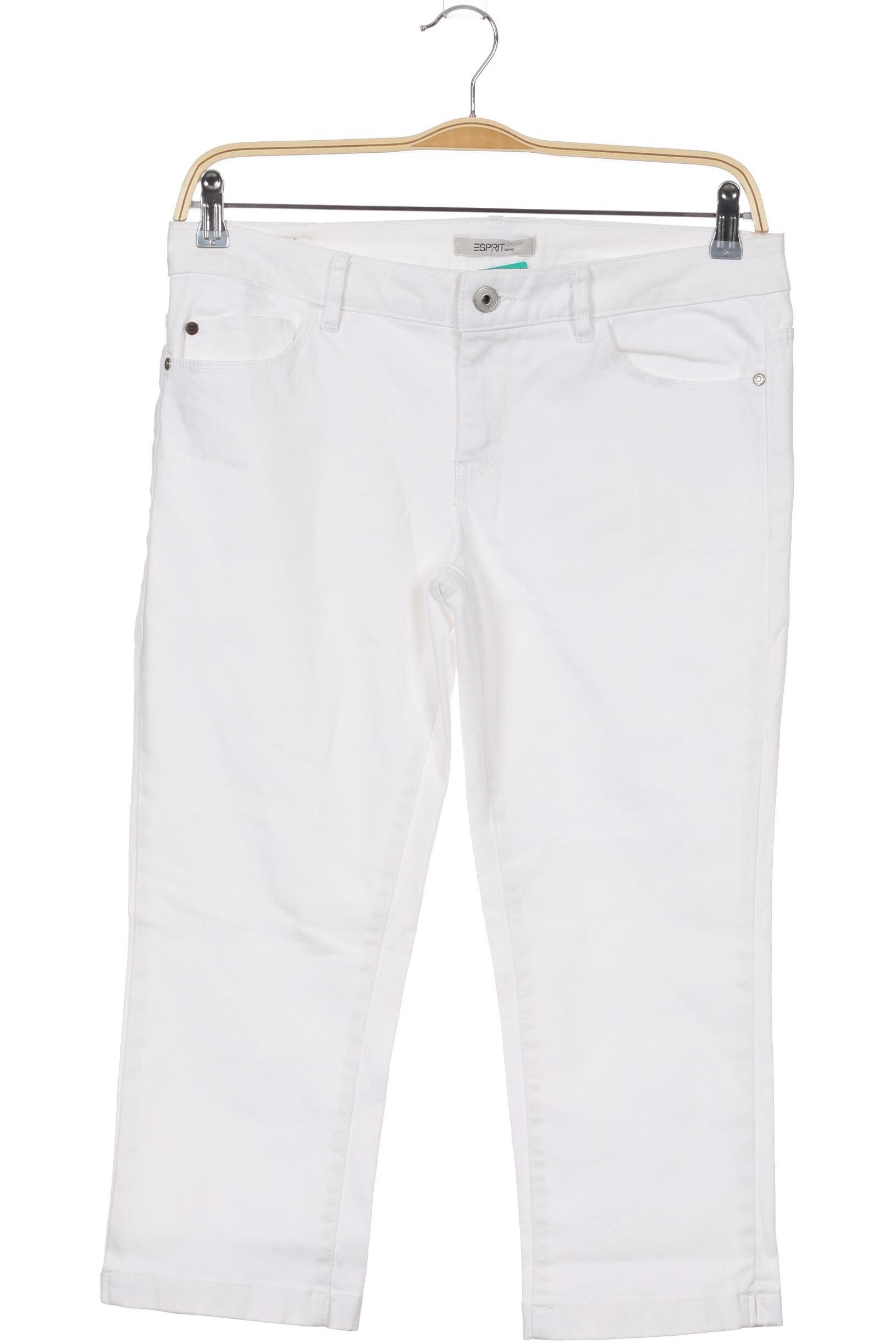

Esprit Damen Jeans, weiß, Gr. 30