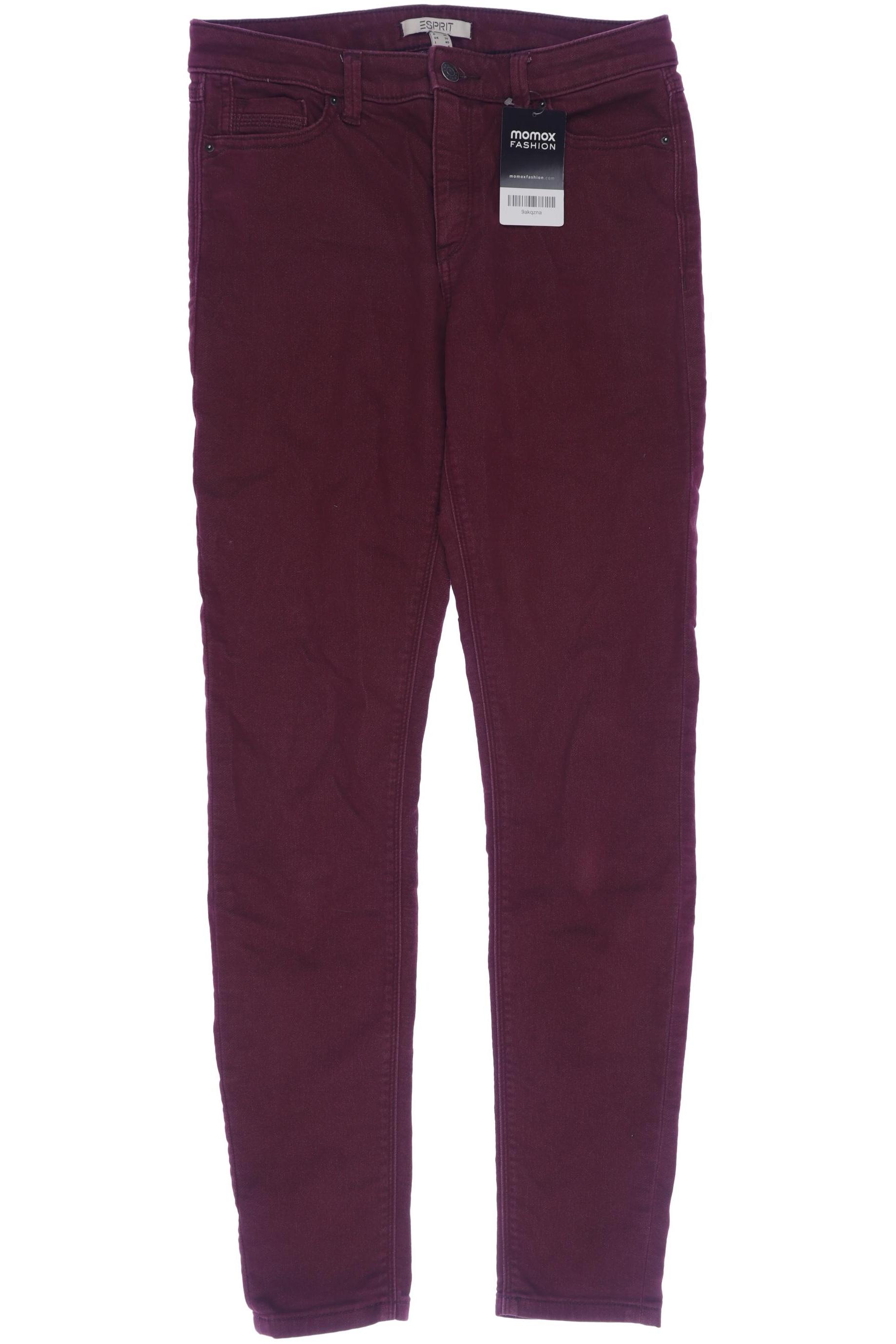 

Esprit Damen Jeans, bordeaux, Gr. 36