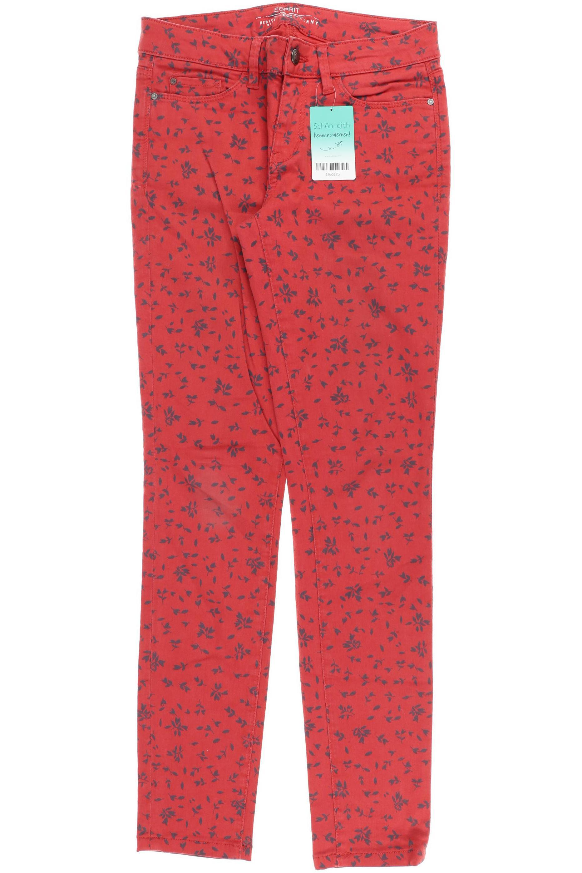 

Esprit Damen Jeans, rot, Gr. 27