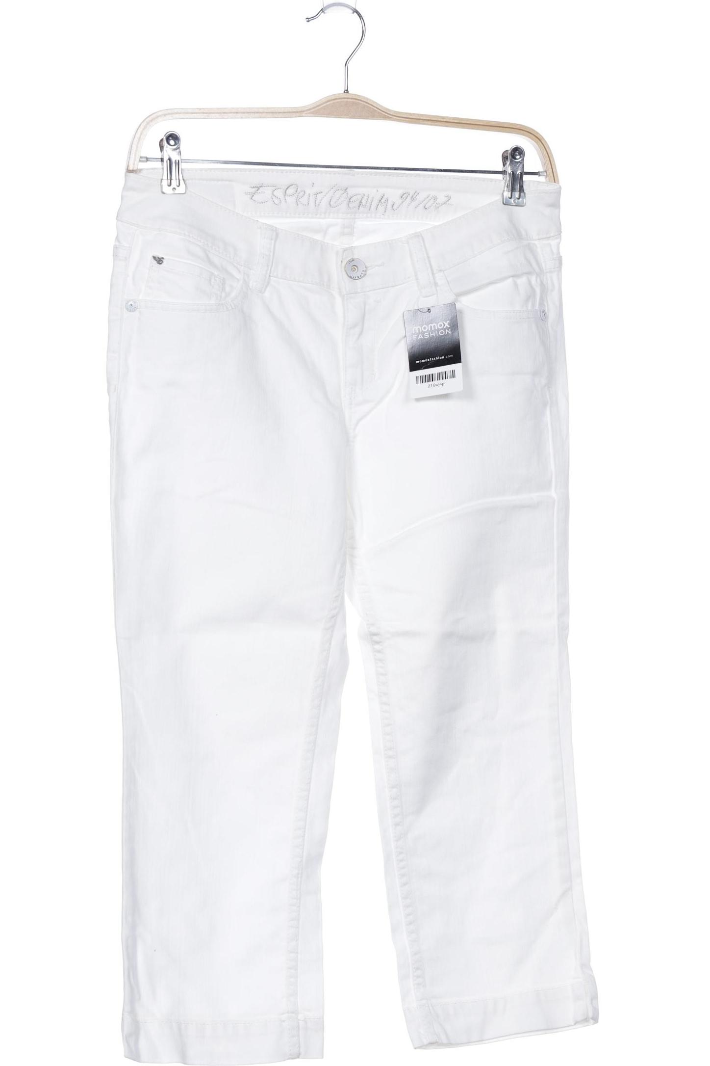 

Esprit Damen Jeans, weiß, Gr. 30