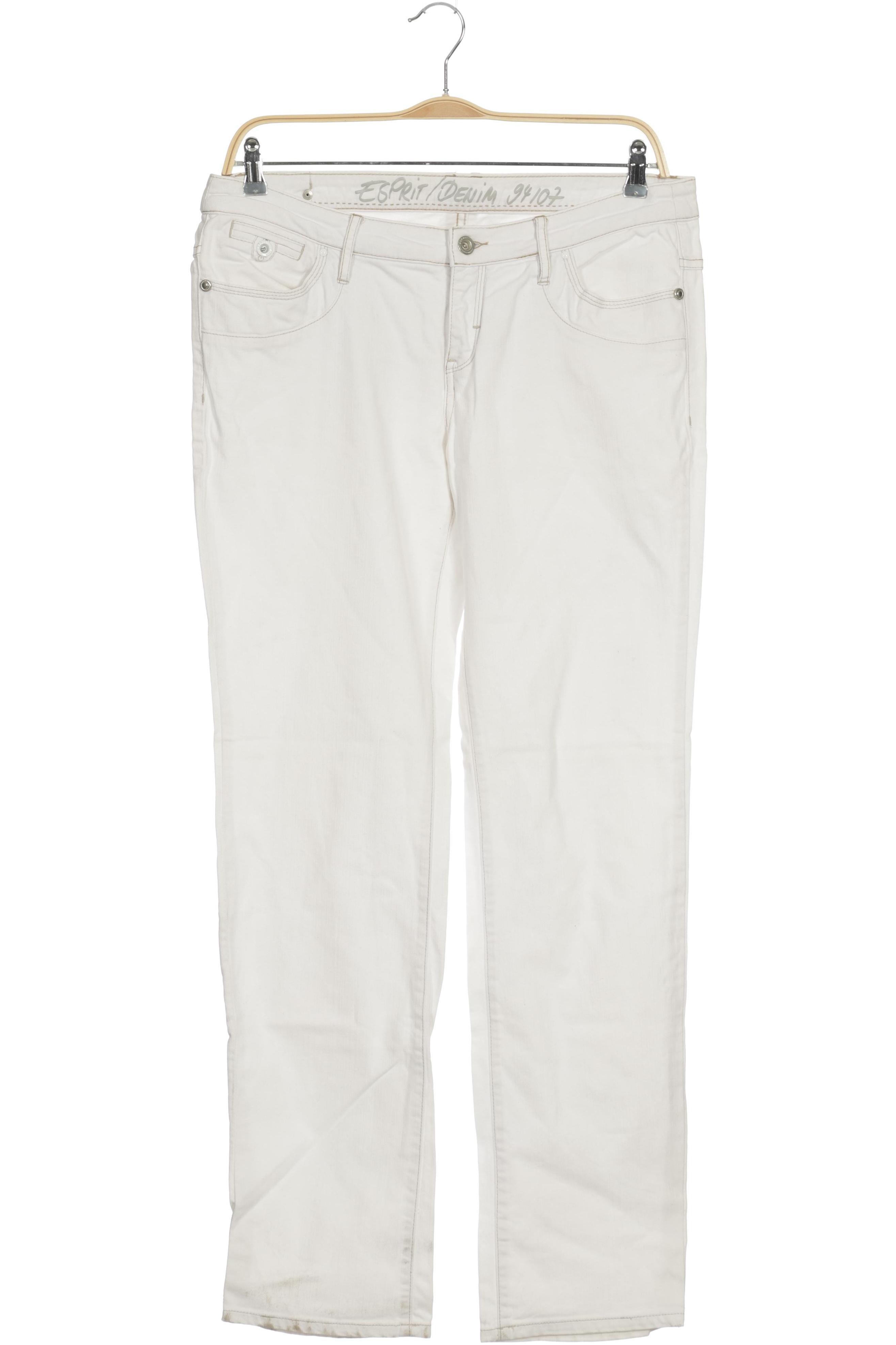 

Esprit Damen Jeans, weiß, Gr. 44