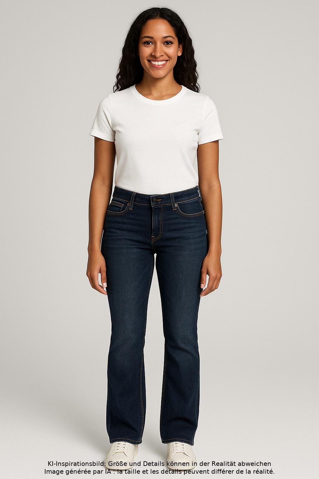 

Esprit Damen Jeans, marineblau, Gr. 27