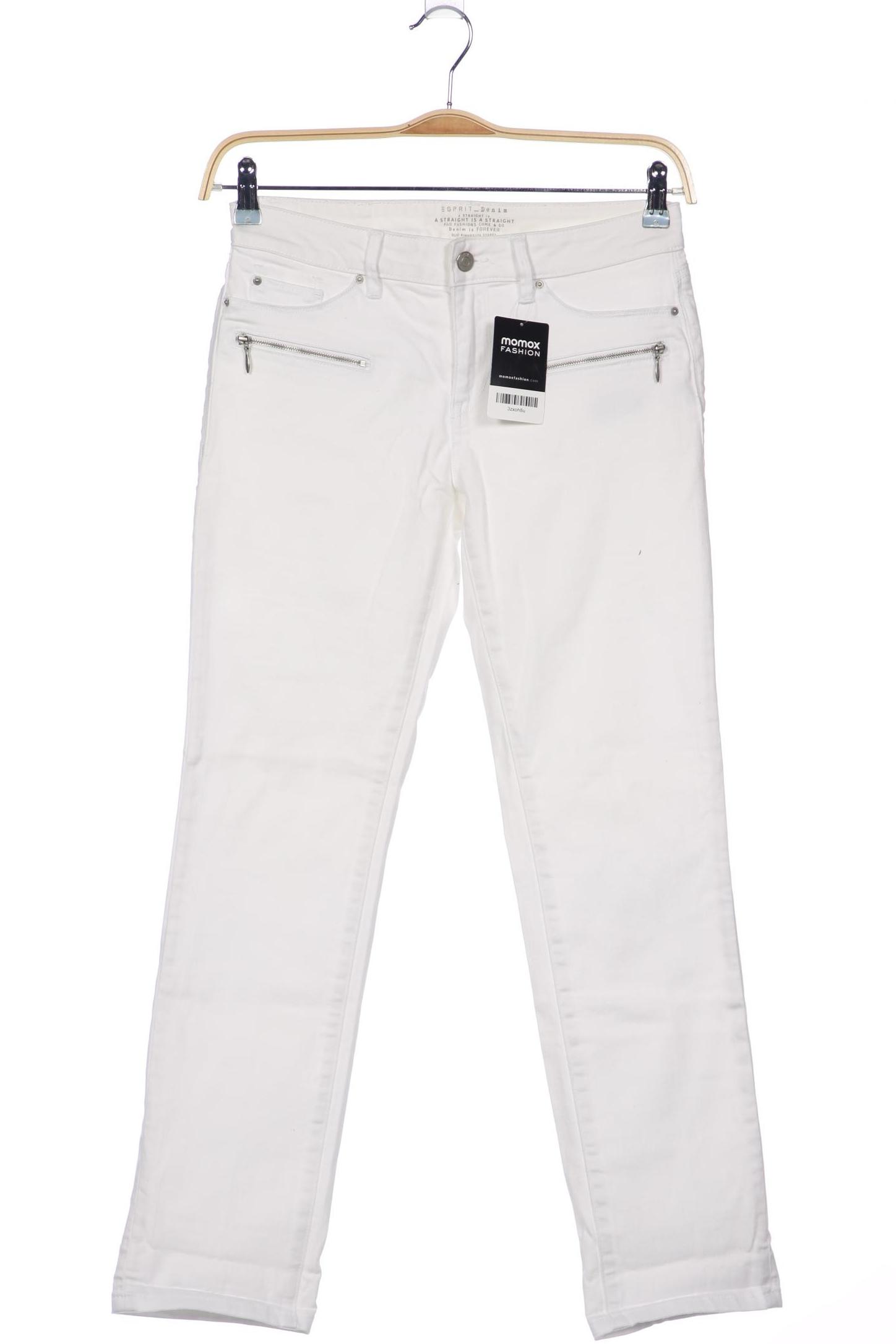 

Esprit Damen Jeans, weiß, Gr. 28