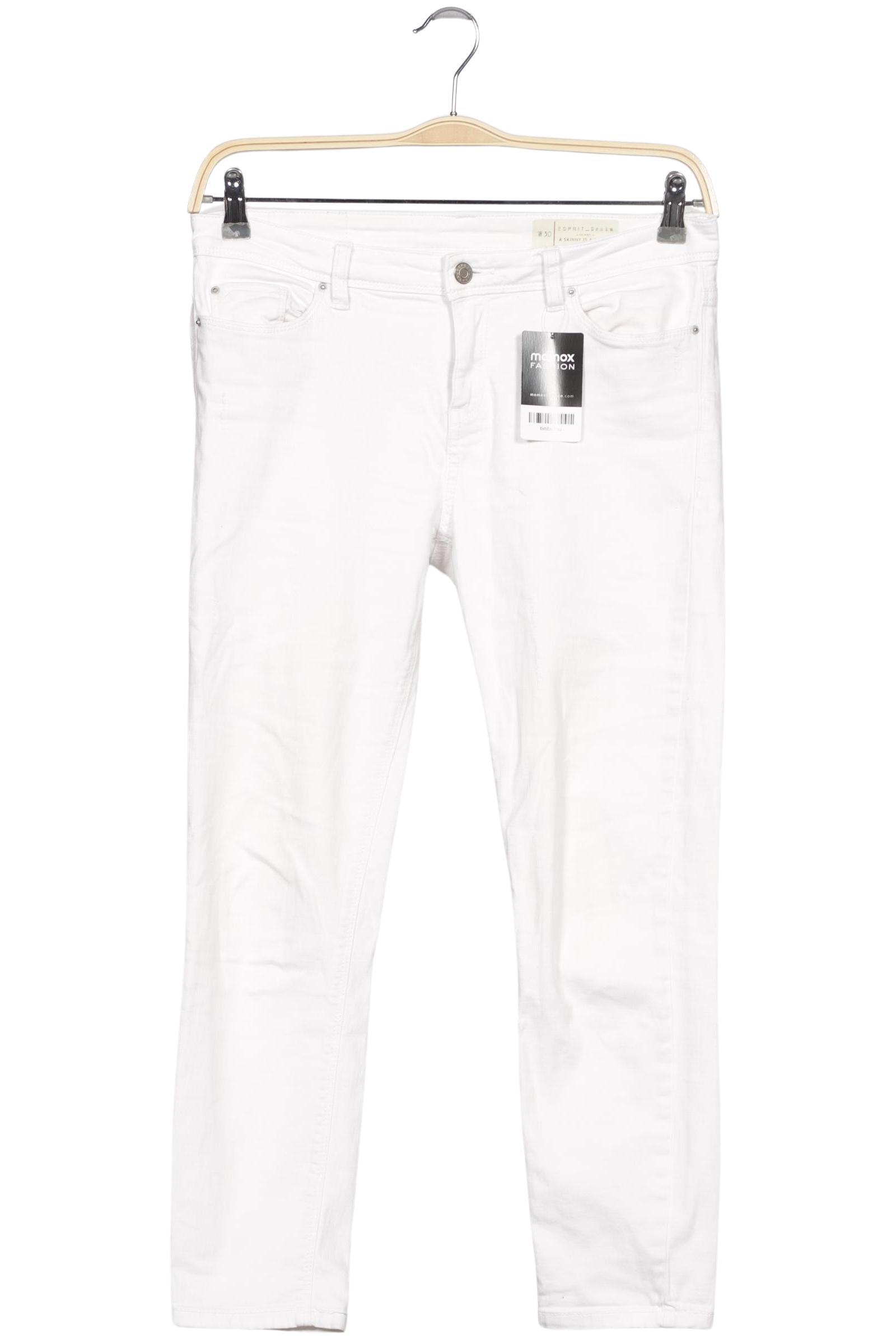 

Esprit Damen Jeans, weiß, Gr. 30