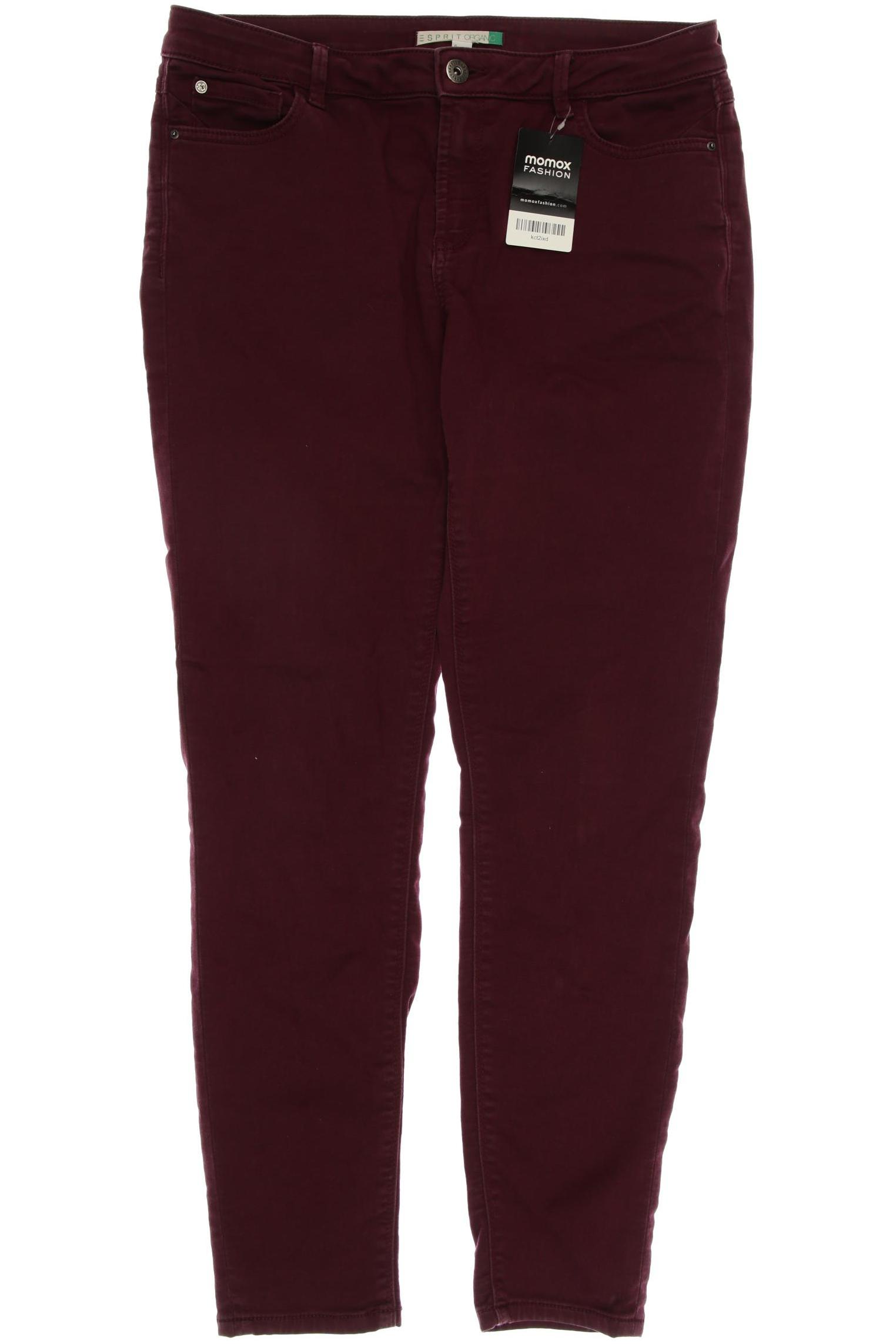 

Esprit Damen Jeans, bordeaux, Gr. 40