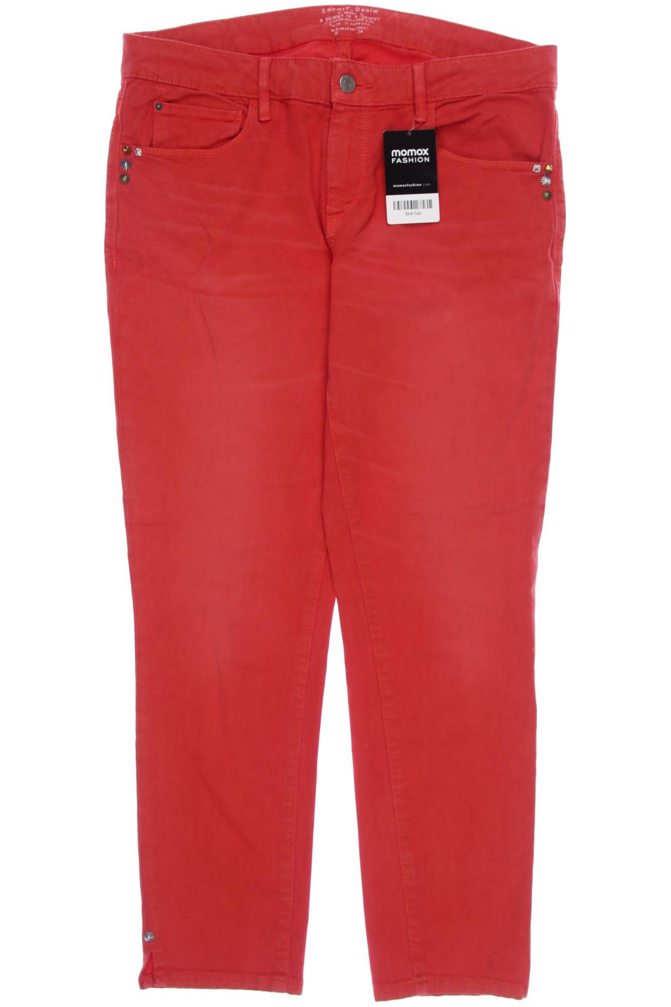 

Esprit Damen Jeans, rot, Gr. 32