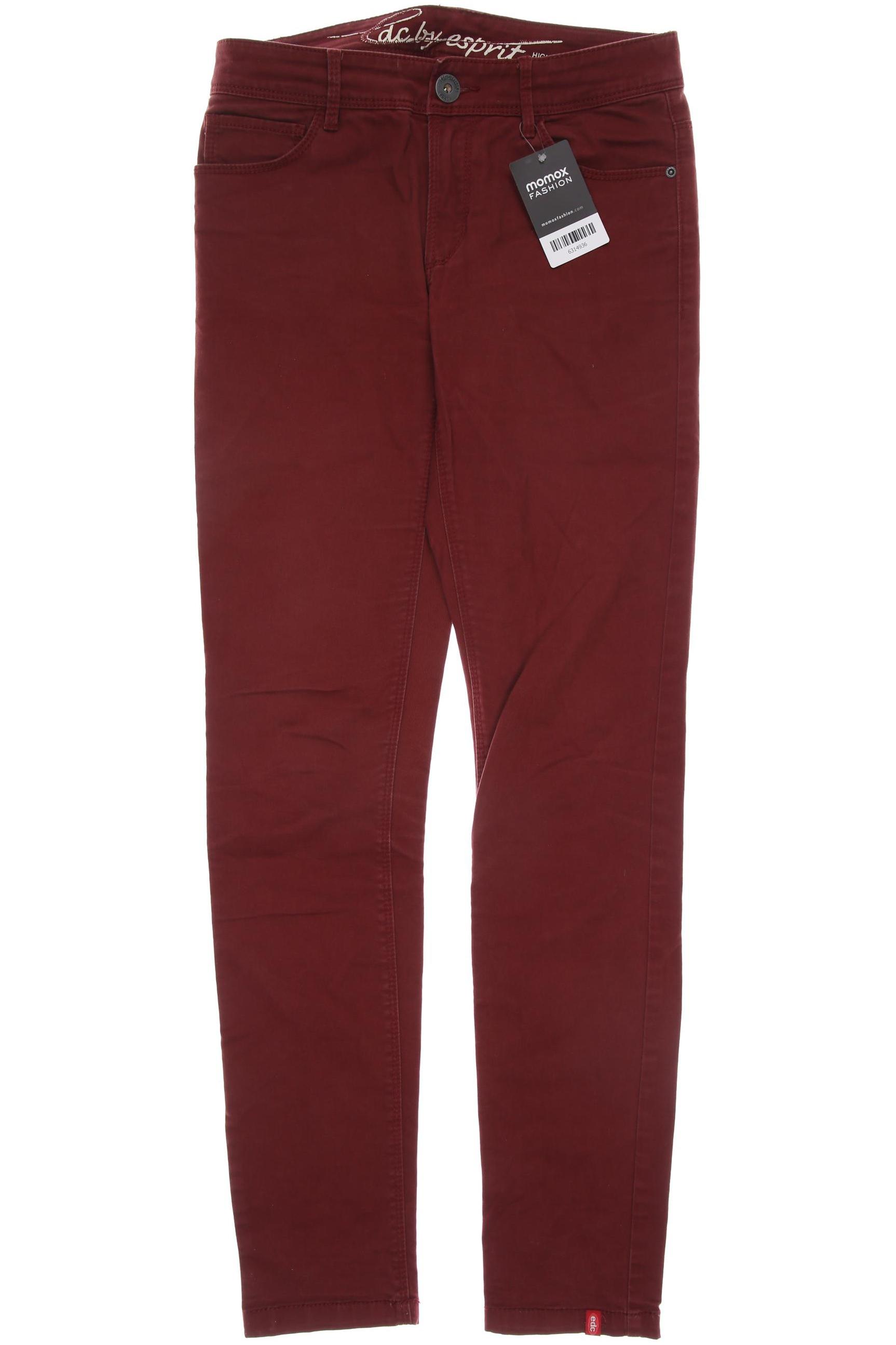 

Esprit Damen Jeans, bordeaux, Gr. 36